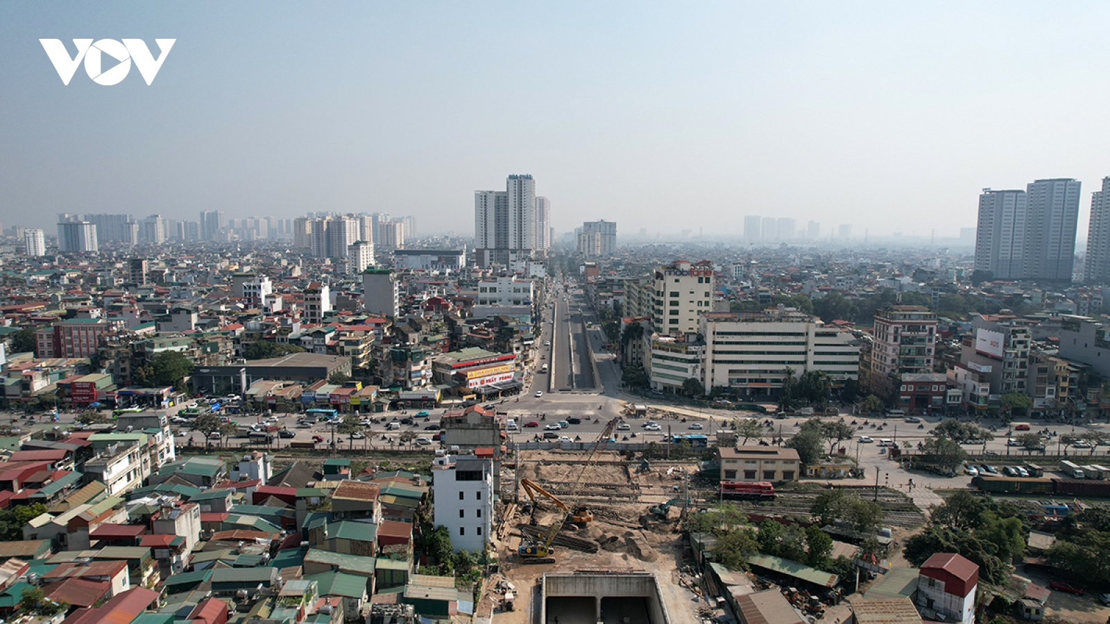 Toàn cảnh thi công hầm chui Kim Đồng – Giải Phóng trị giá 778 tỷ đồng