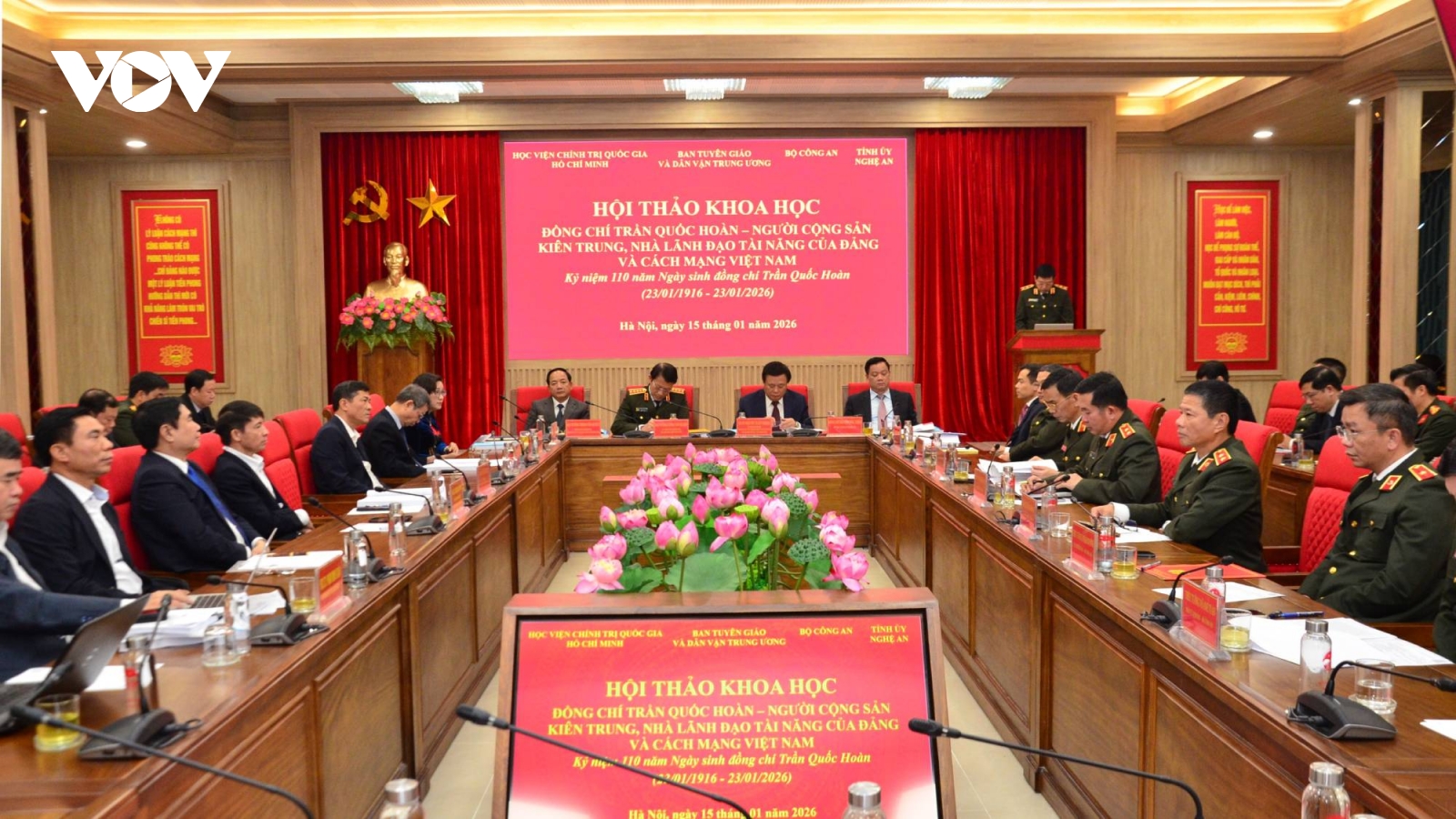 “Đồng chí Trần Quốc Hoàn - người cộng sản kiên trung, tài năng của Đảng"