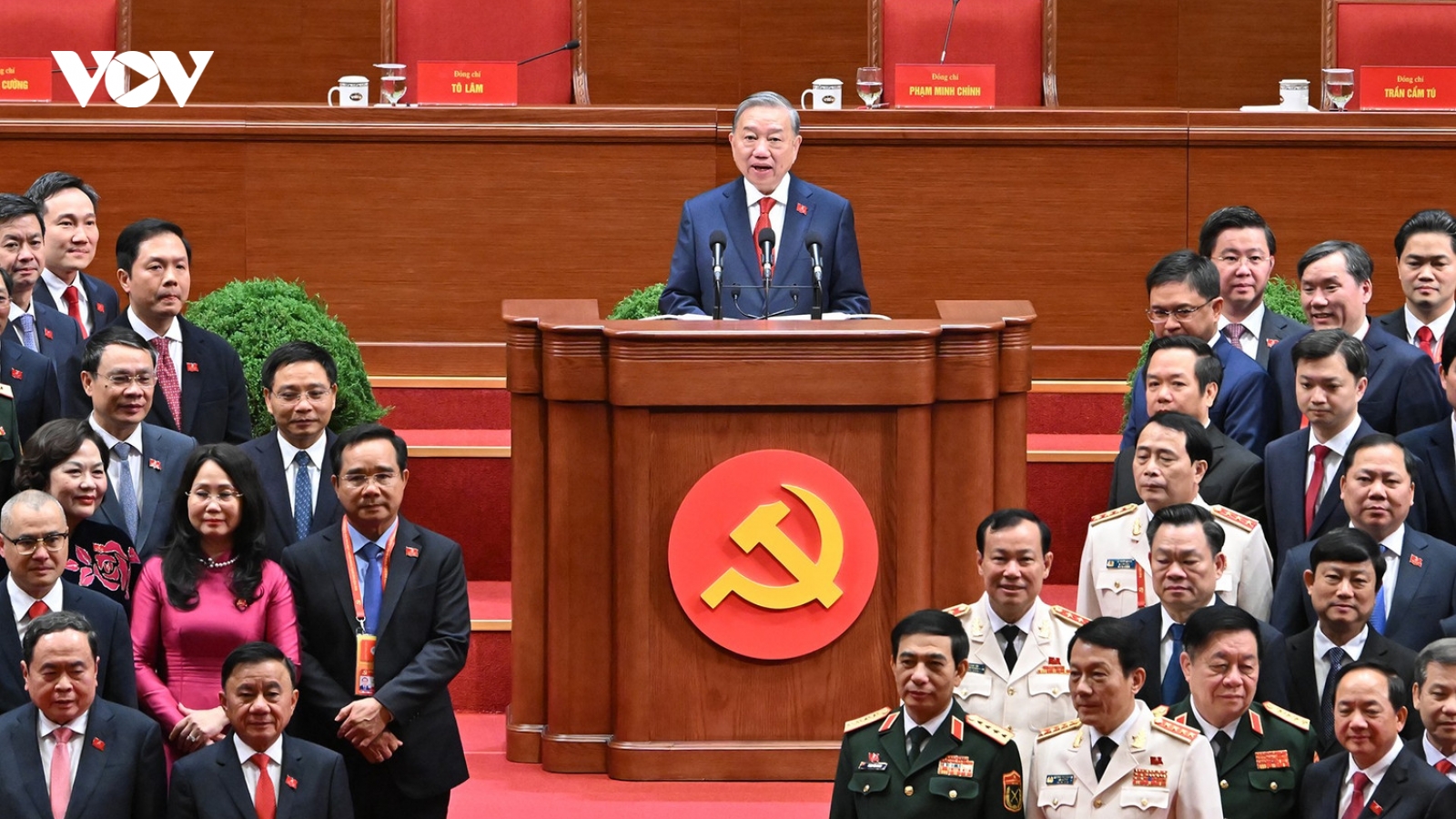 Toàn văn diễn văn bế mạc Đại hội XIV của Đảng của Tổng Bí thư Tô Lâm