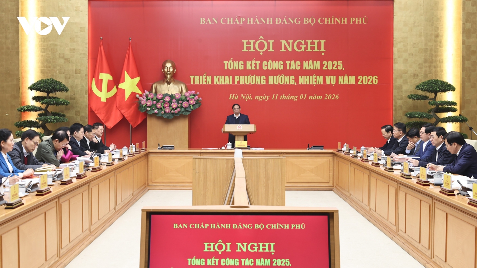 Thủ tướng chủ trì Hội nghị tổng kết Ban Chấp hành Đảng bộ Chính phủ