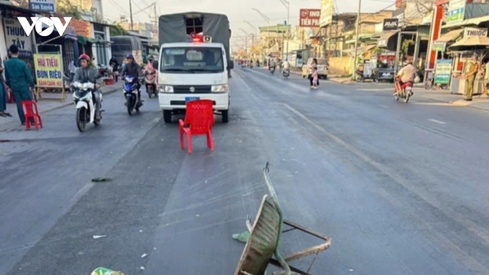 Cụ ông 76 tuổi tử vong sau va chạm với ô tô của người nước ngoài ở Tây Ninh