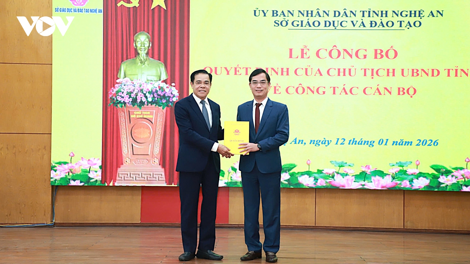 Nghệ An có tân Giám đốc Sở Giáo dục và Đào tạo