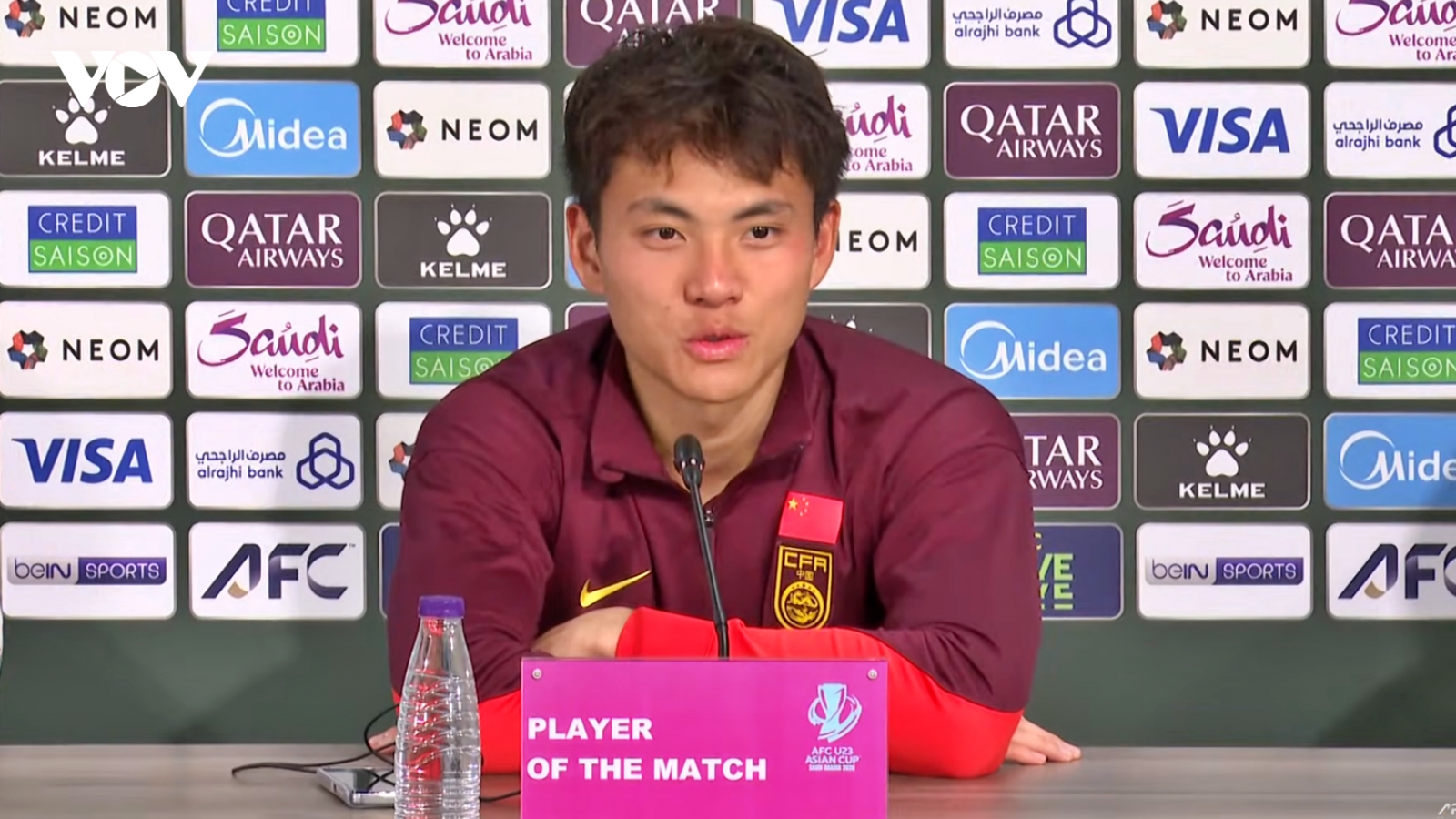 Người hùng của U23 Trung Quốc quyết thắng U23 Việt Nam ở bán kết U23 châu Á 2026