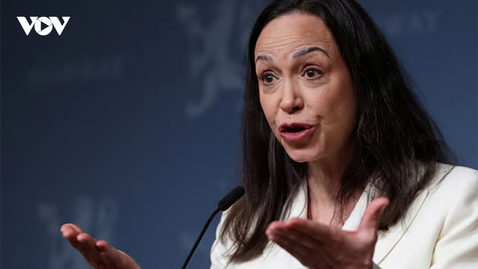 Ông Trump sẽ gặp lãnh đạo phe đối lập Venezuela Maria Corina Machado
