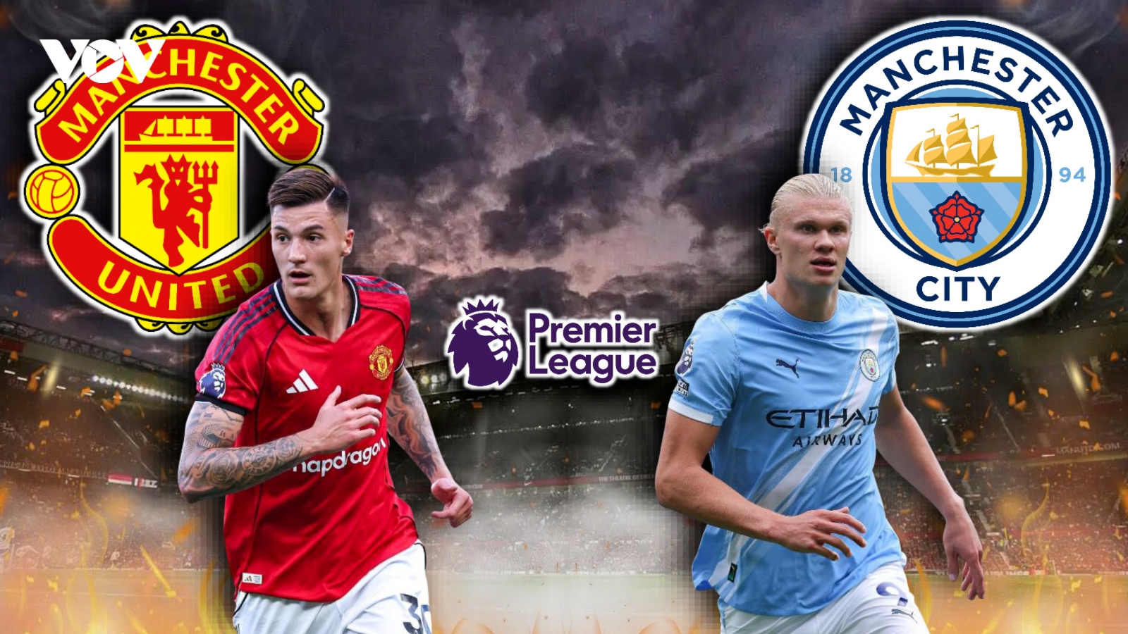 Dự đoán kết quả và đội hình ra sân trận MU vs Man City