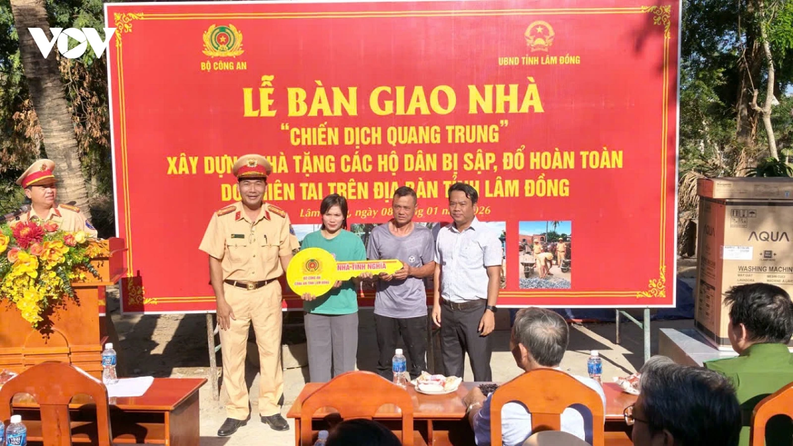 Thêm một mái ấm cho gia đình bị ảnh hưởng nặng bởi mưa lũ ở Lâm Đồng