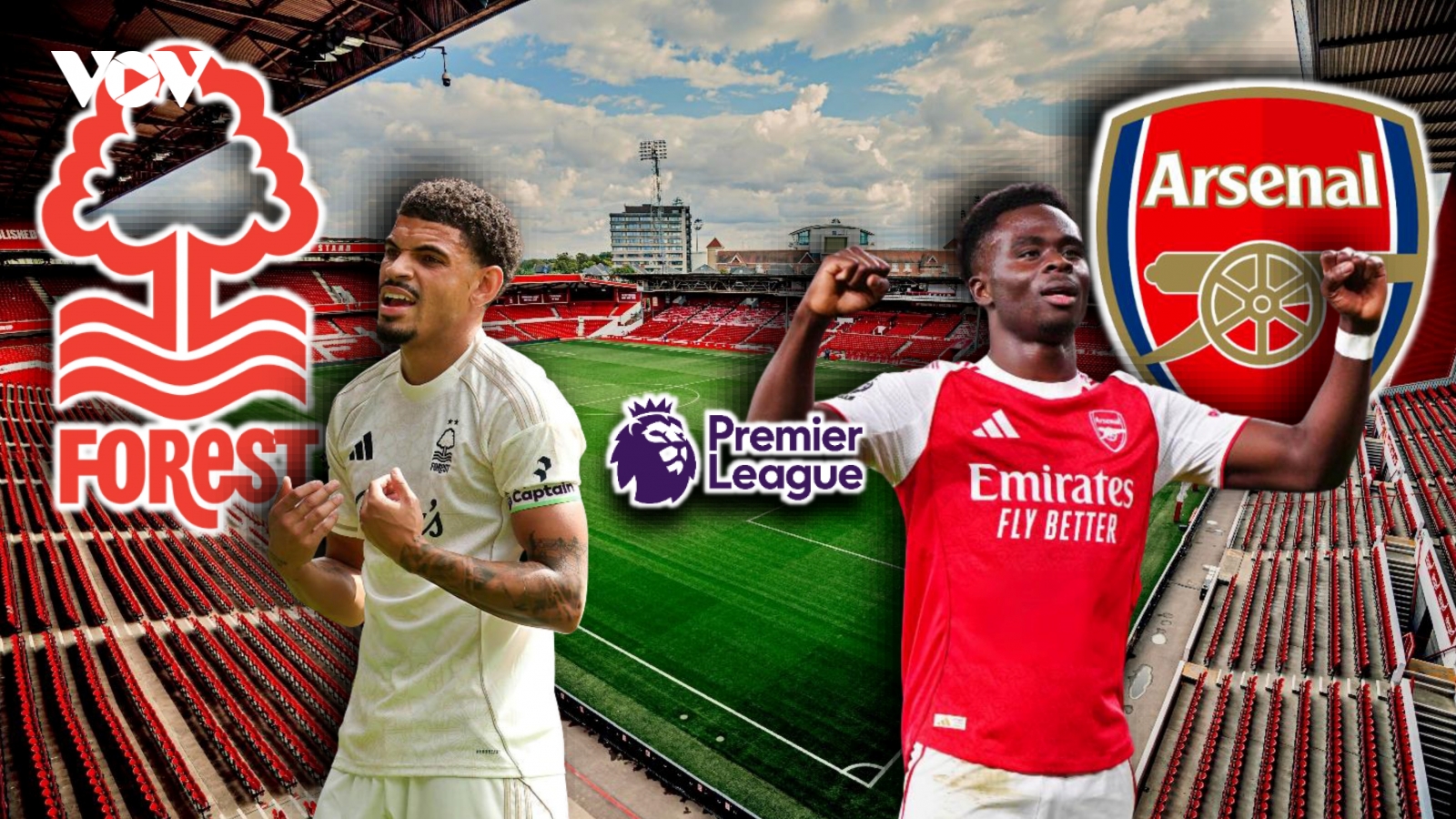 Dự đoán kết quả và đội hình ra sân trận Nottingham Forest vs Arsenal