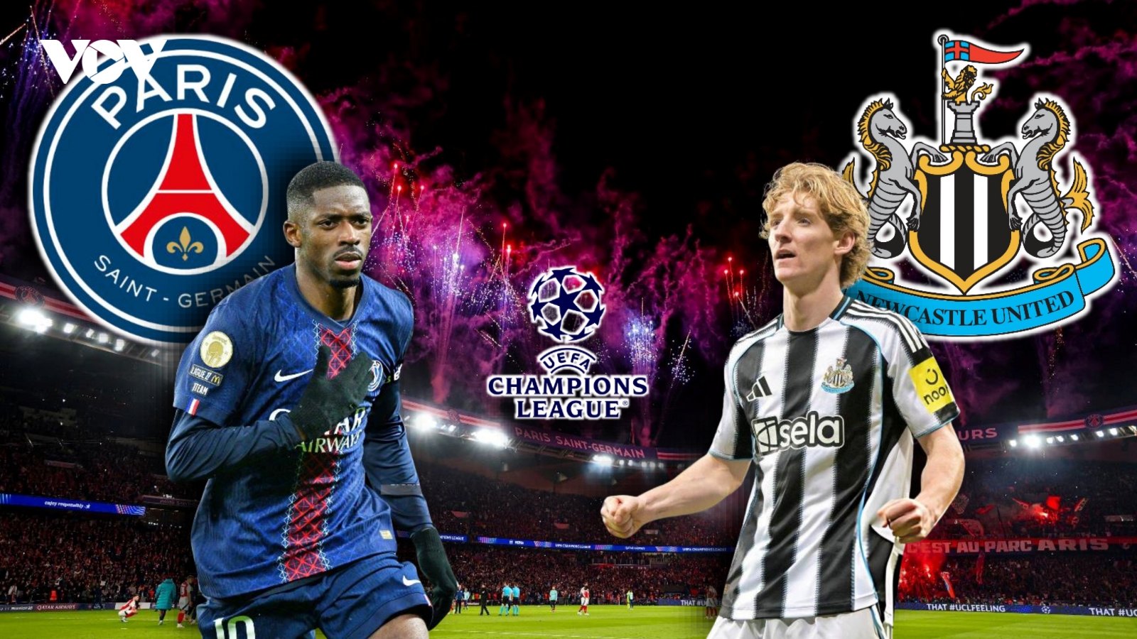 Dự đoán kết quả và đội hình ra sân trận PSG vs Newcastle United