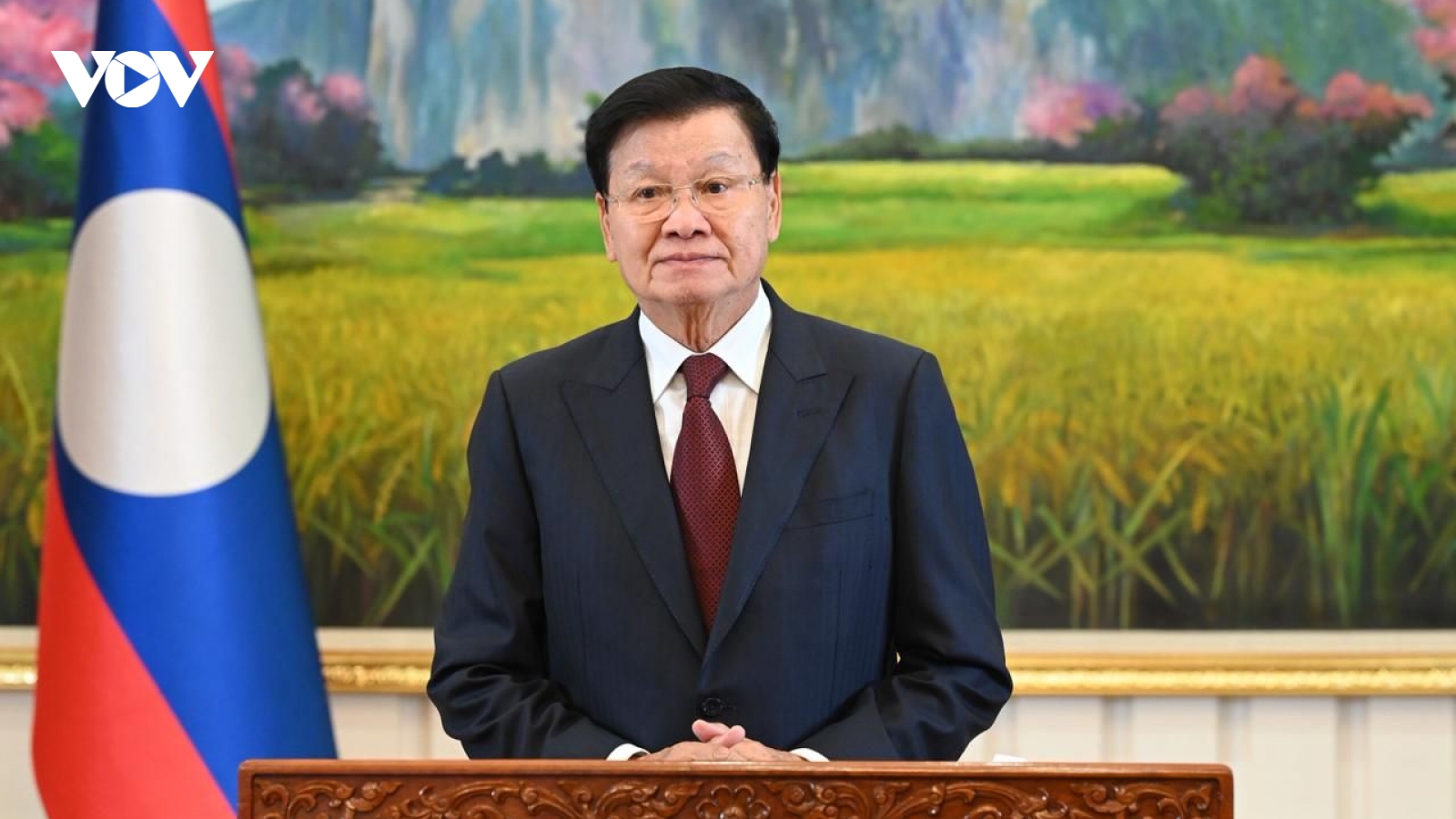 Thông điệp của Tổng Bí thư, Chủ tịch nước Lào chào đón năm mới 2026