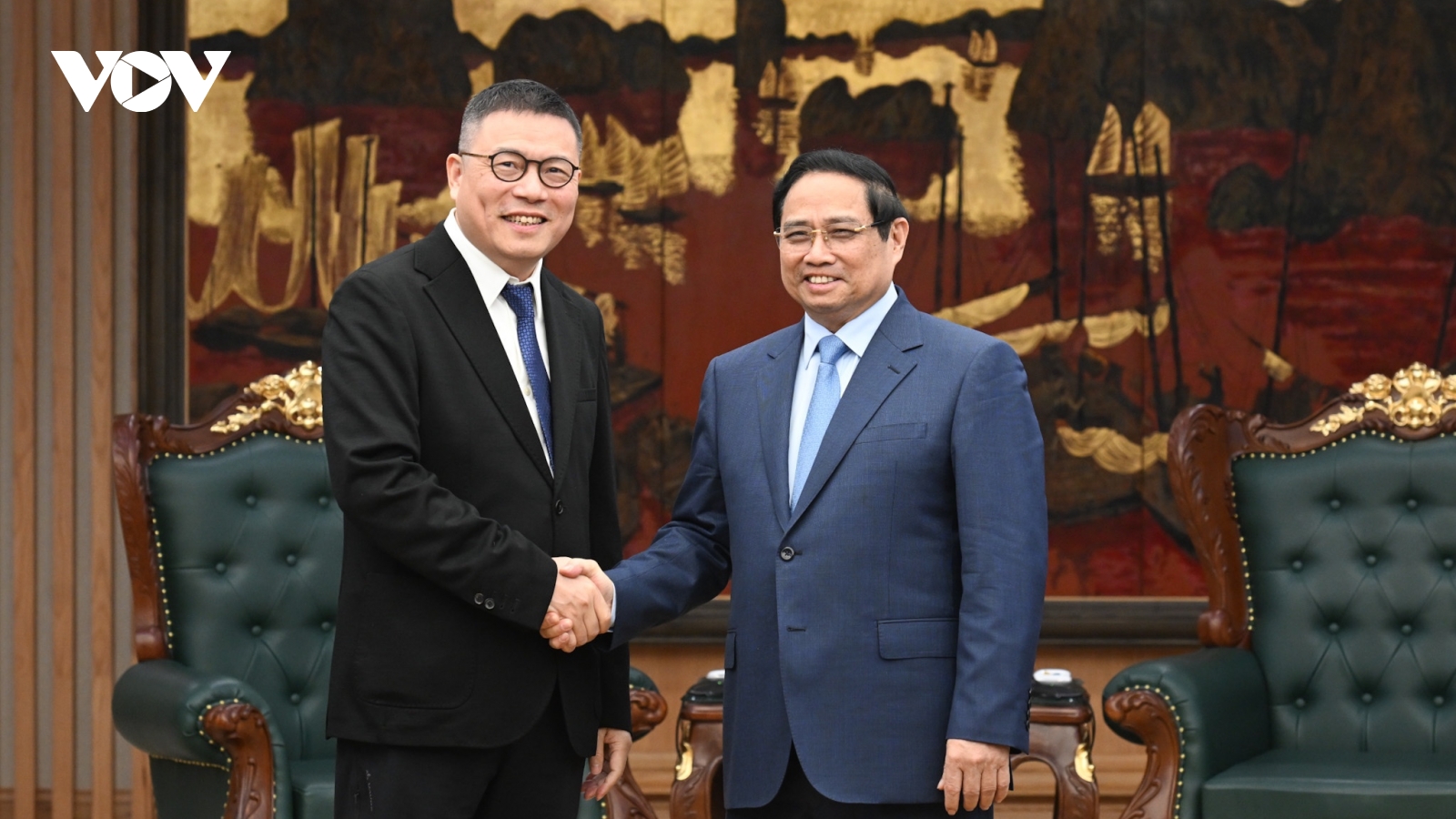 Thủ tướng Phạm Minh Chính tiếp lãnh đạo Tập đoàn Texhong