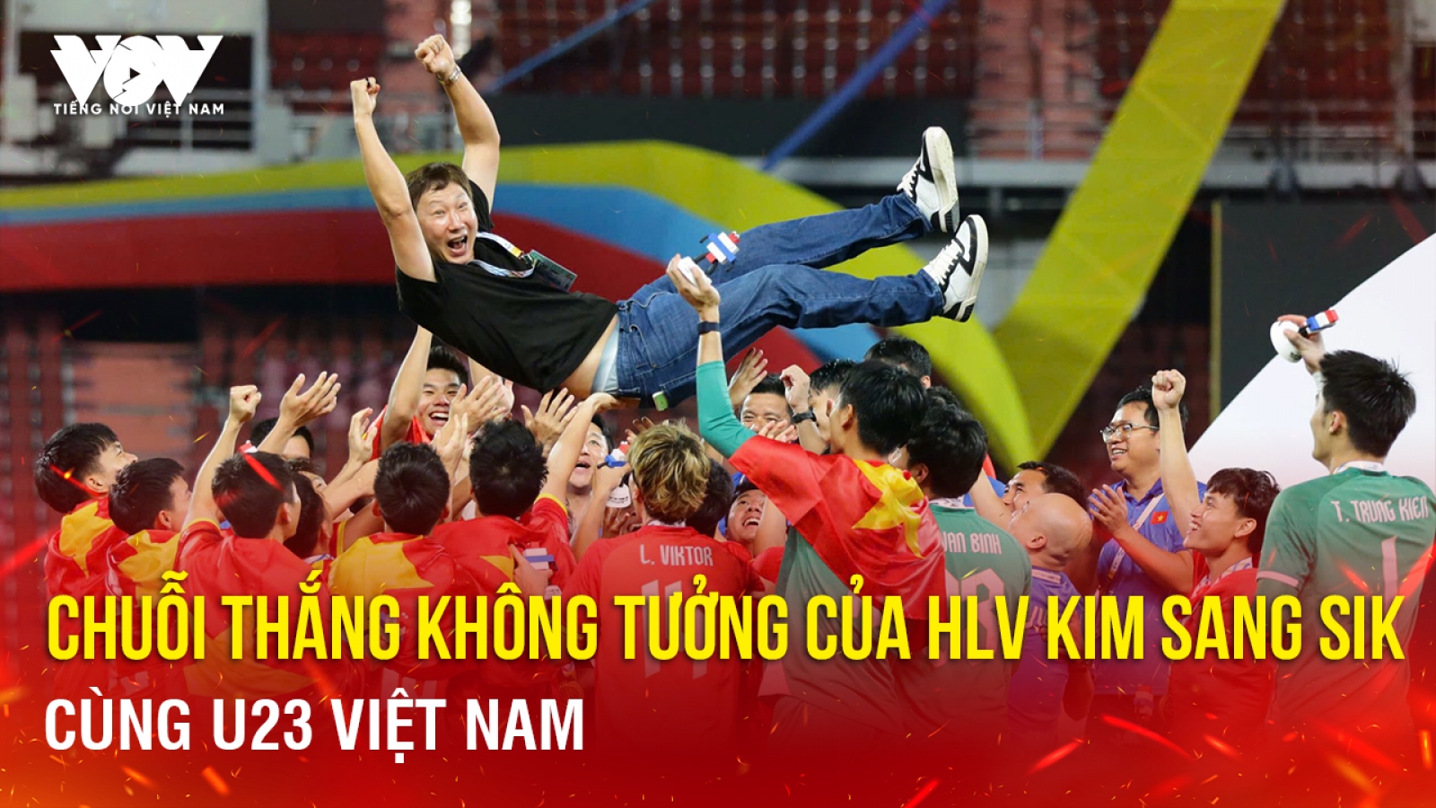 Tin bóng đá 11-1: Chuỗi thắng không tưởng của HLV Kim Sang Sik cùng U23 Việt Nam