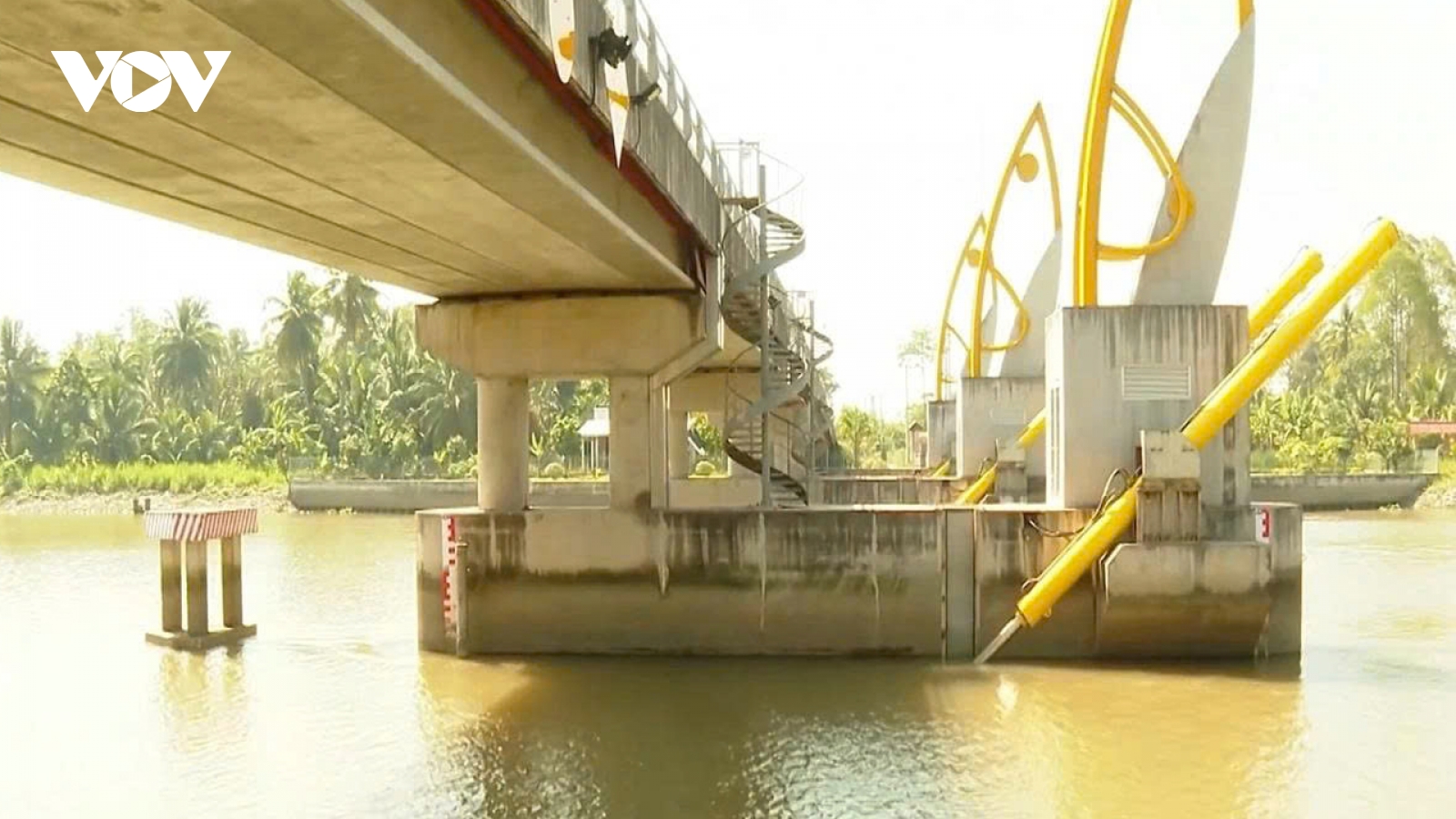 Nước mặn đang tăng dần ở Vĩnh Long