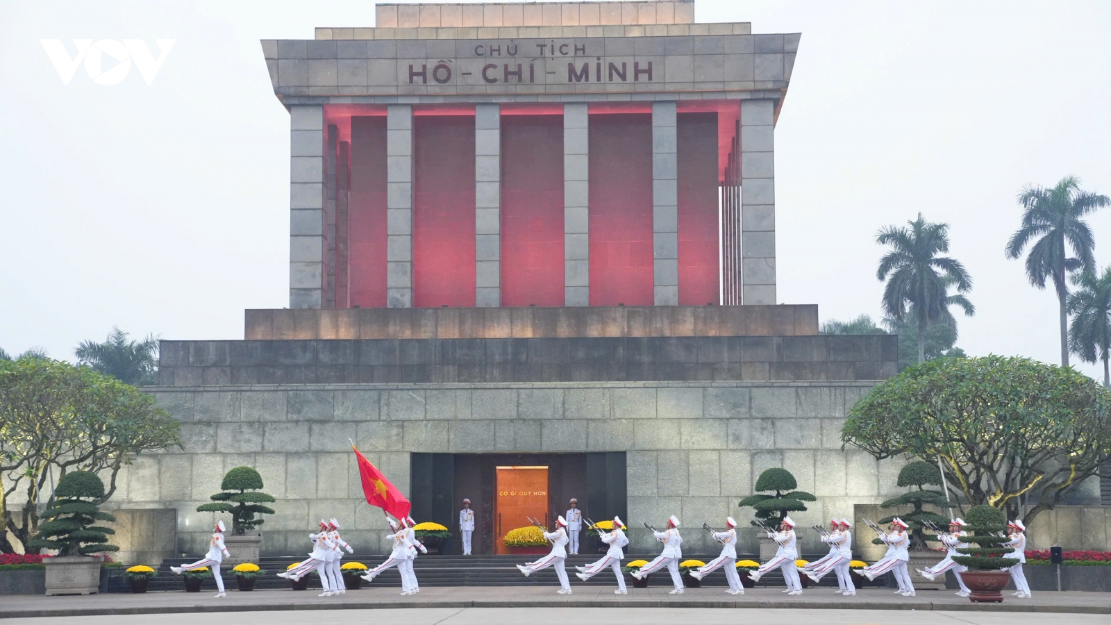 Khoảnh khắc thiêng liêng trong Lễ Thượng cờ đầu năm mới 2026