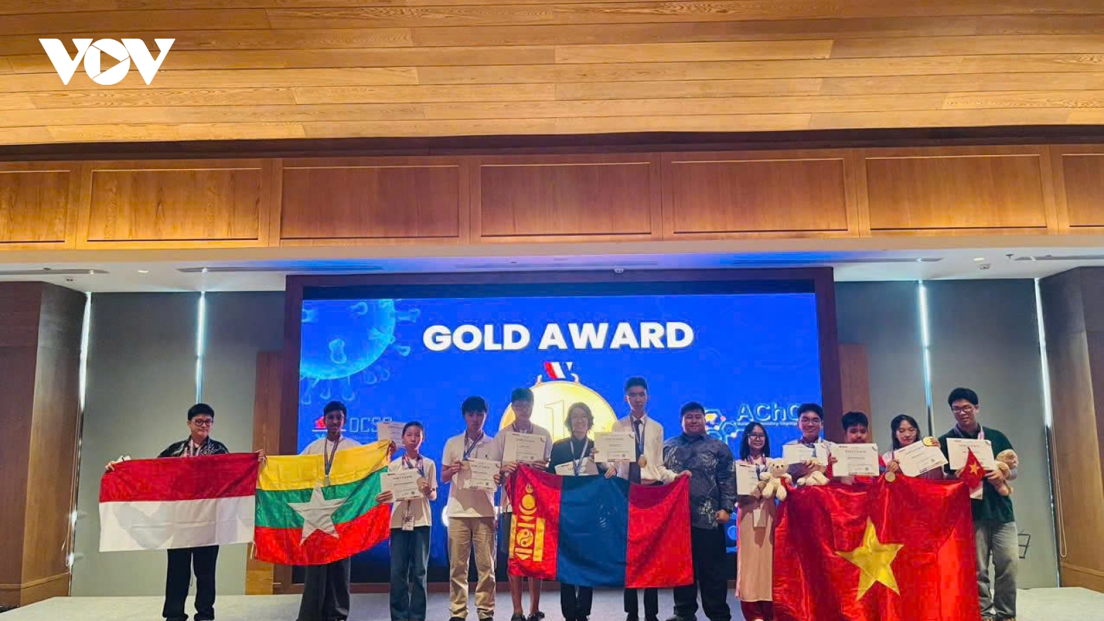 Đoàn Việt Nam xuất sắc giành 44 giải thưởng tại Kỳ thi Olympic Hóa học Châu Á