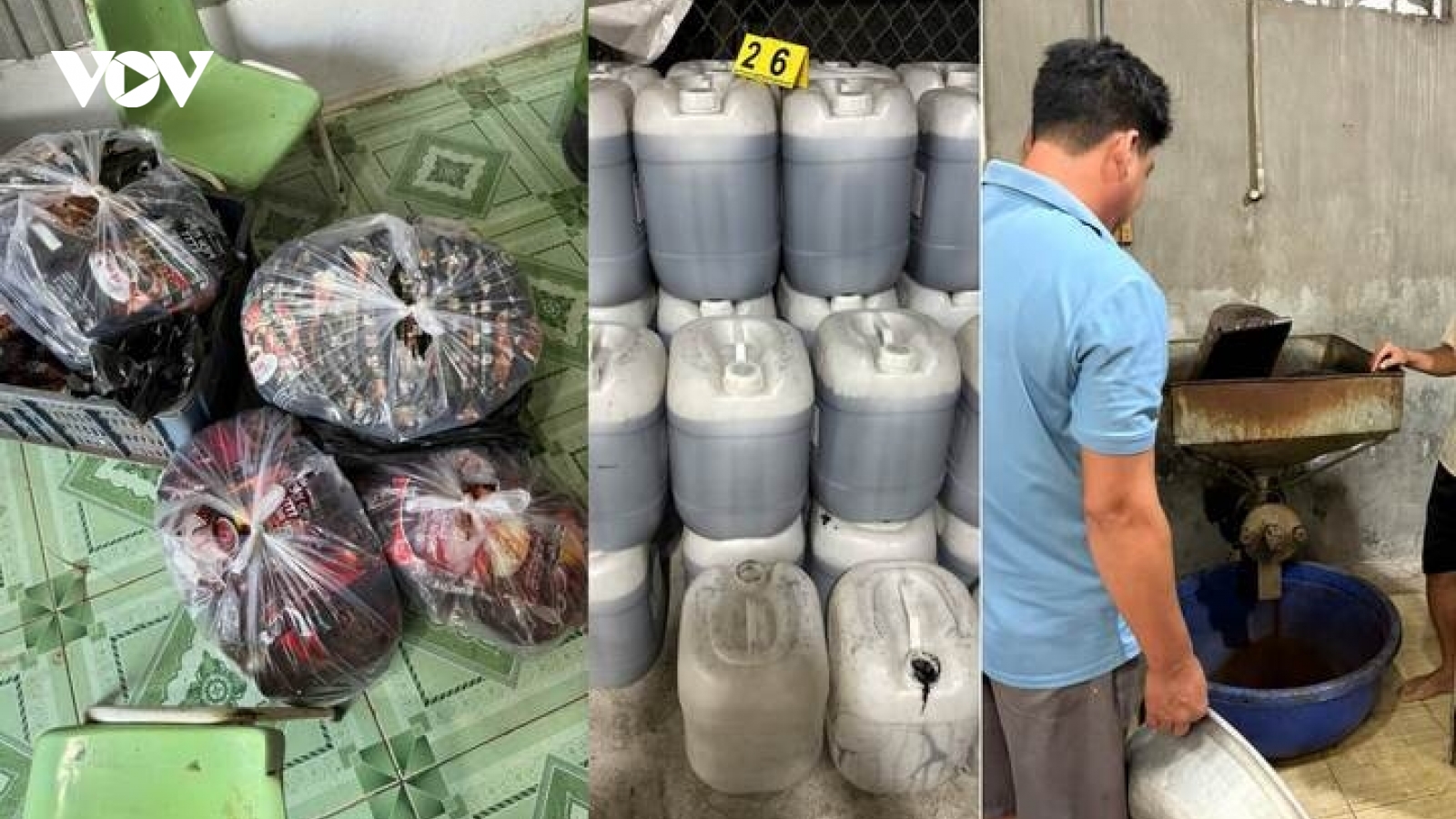 Phát hiện cơ sở sản xuất cà phê giả ở An Giang, bán ra thị trường 10 tấn