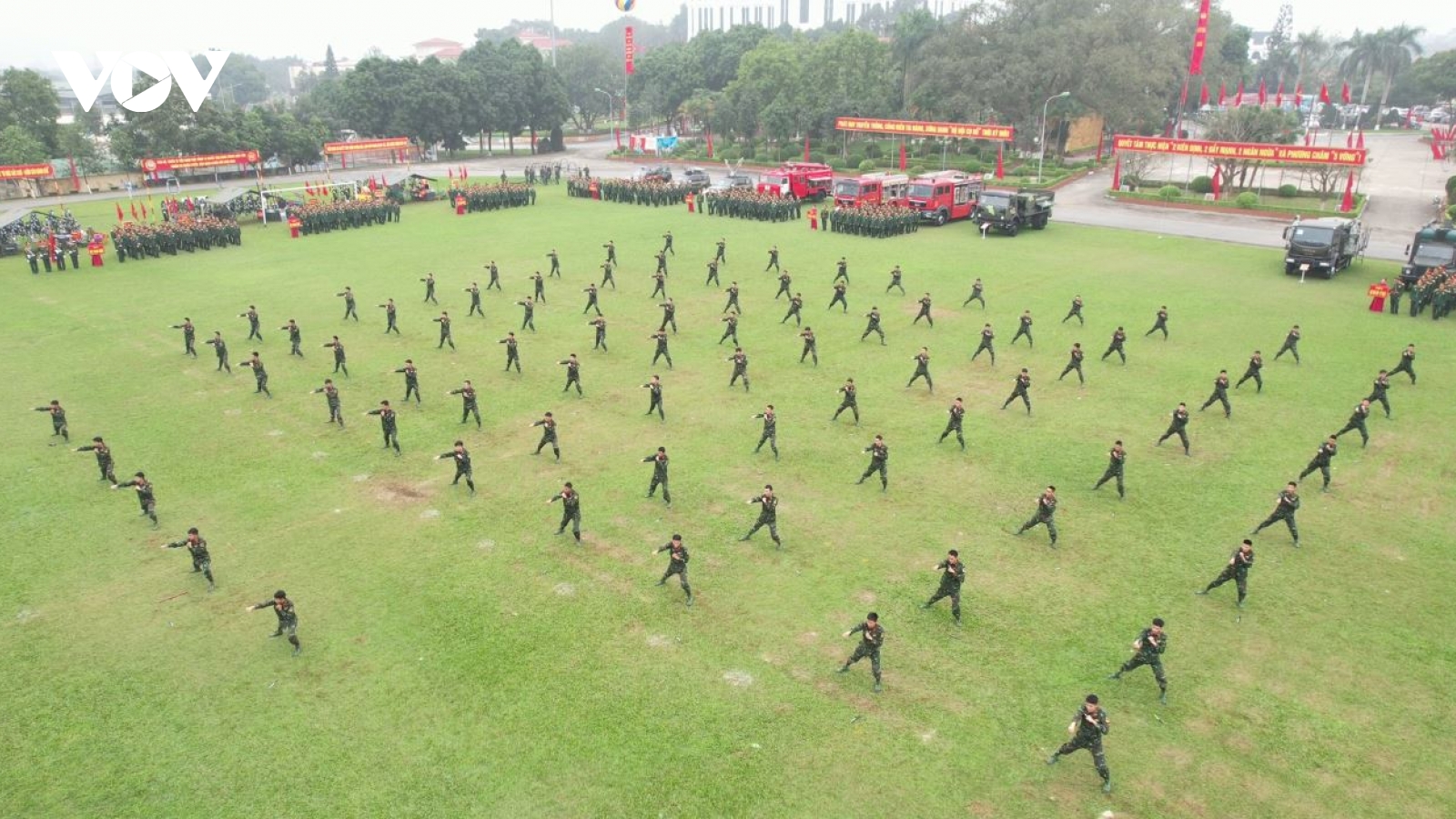 Khối các cơ quan Quân khu 2 ra quân huấn luyện năm 2026