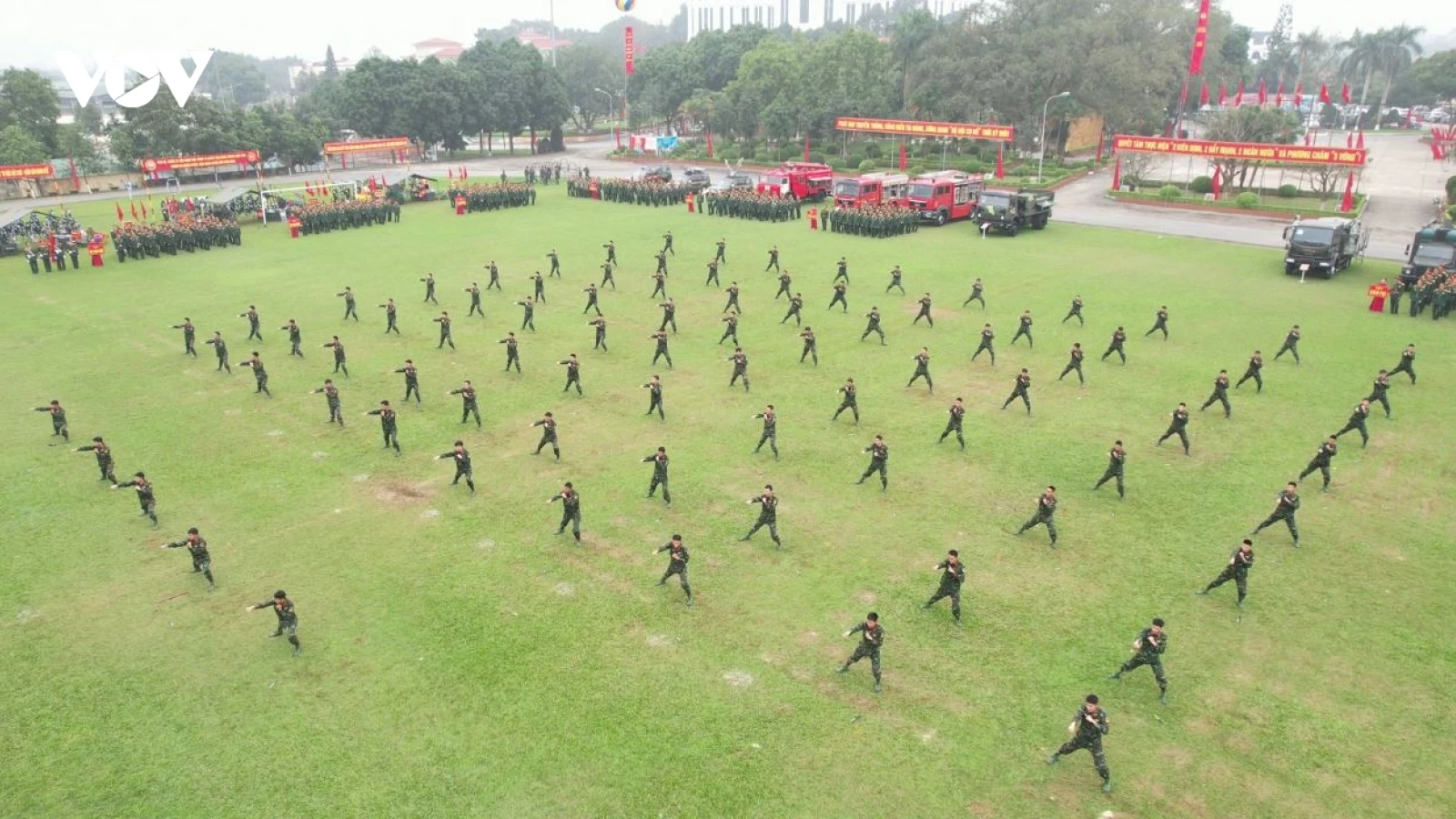 Khối các cơ quan Quân khu 2 ra quân huấn luyện năm 2026