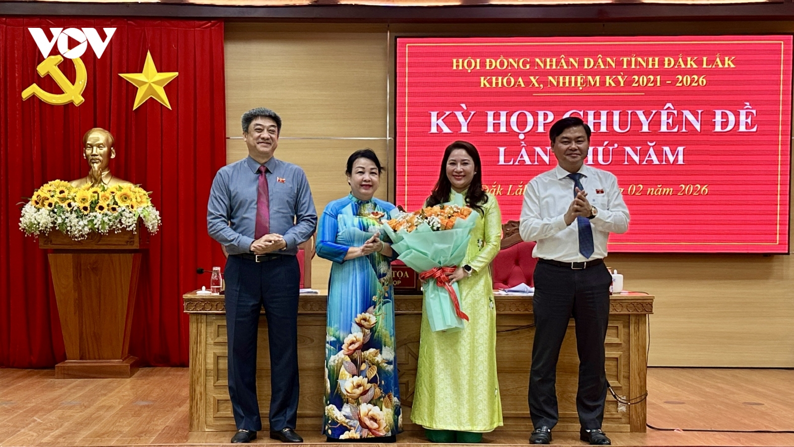 Bà Phúc Bình Niê Kdăm giữ chức Phó Chủ tịch HĐND tỉnh Đắk Lắk