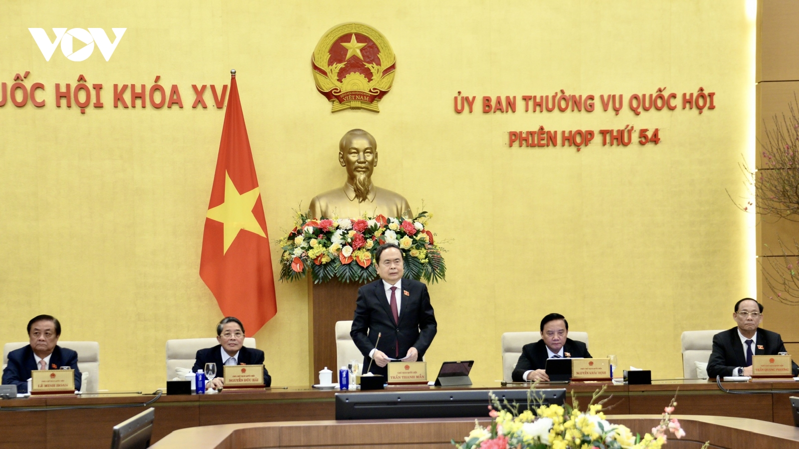 Khai mạc Phiên họp thứ 54 của Ủy ban Thường vụ Quốc hội