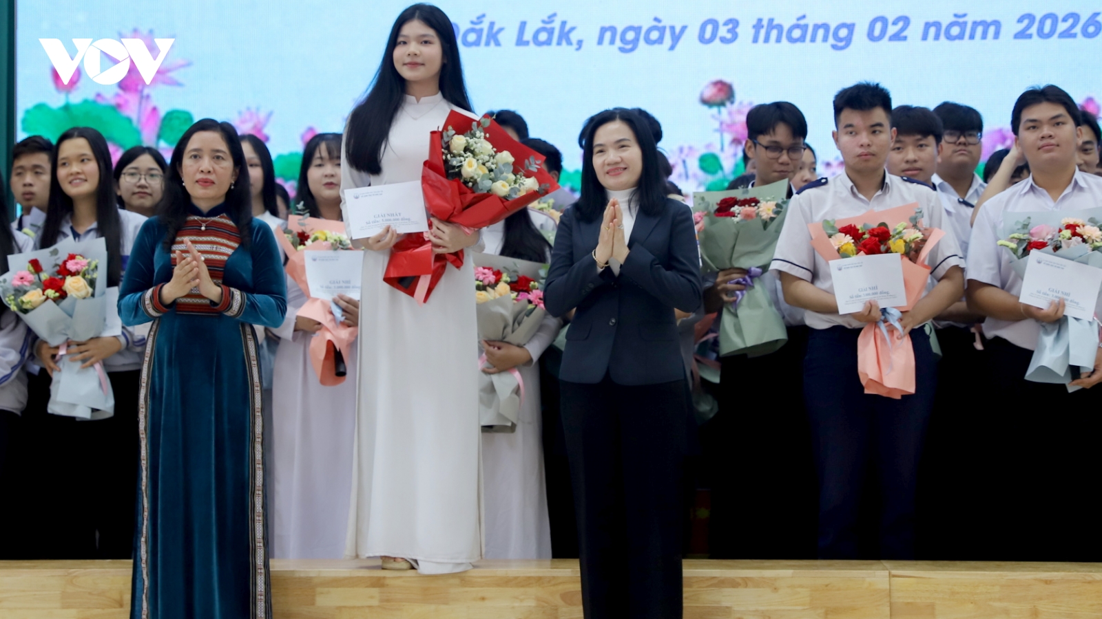 Đắk Lắk khen thưởng đột xuất 114 học sinh đạt giải quốc gia THPT năm học 2025-2026