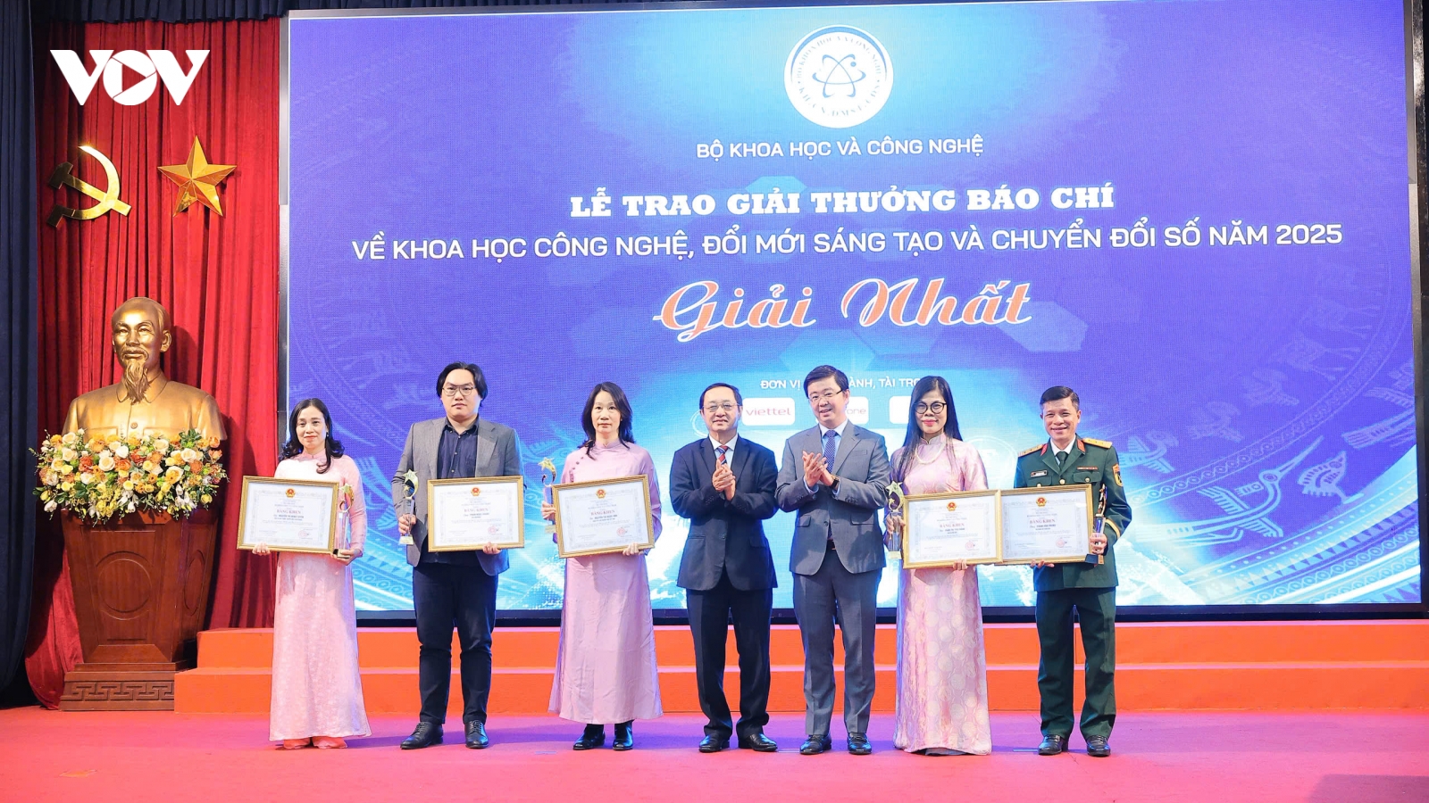 22 tác phẩm đoạt Giải Báo chí Khoa học, Công nghệ và Chuyển đổi số 2025