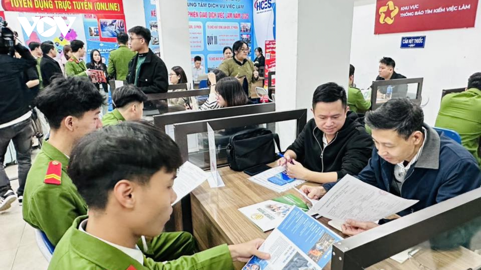 Kết nối việc làm cho chiến sĩ nghĩa vụ công an