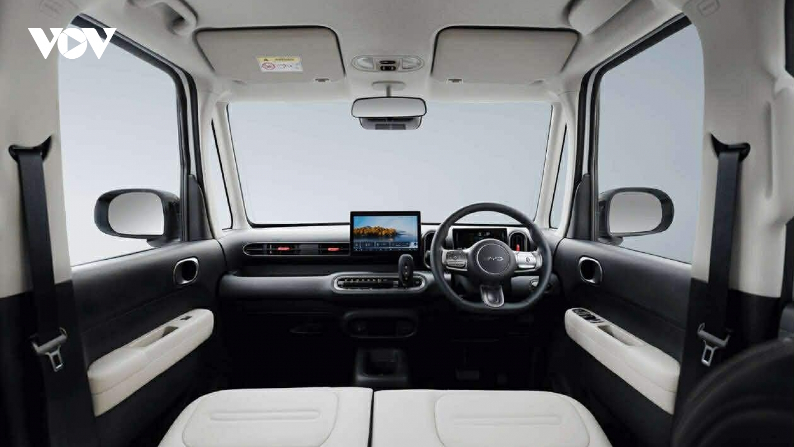 BYD Racco lộ diện nội thất trước ngày ra mắt phân khúc xe điện kei tại Nhật Bản