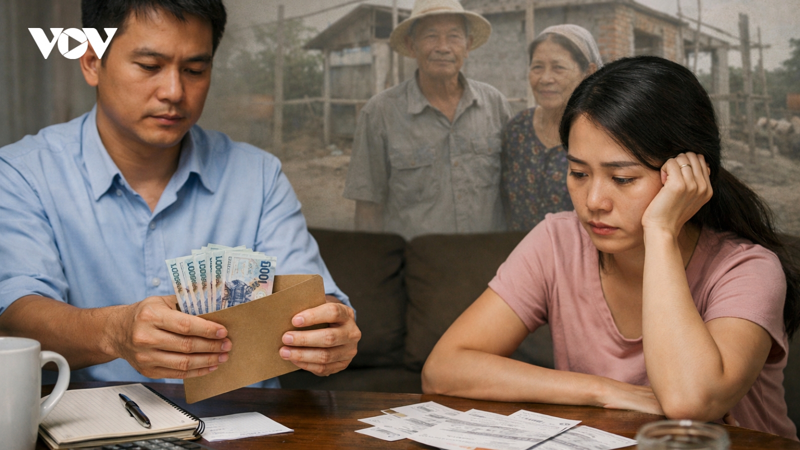 Chồng đưa toàn bộ lương 10 triệu mỗi tháng trả nợ cho bố mẹ
