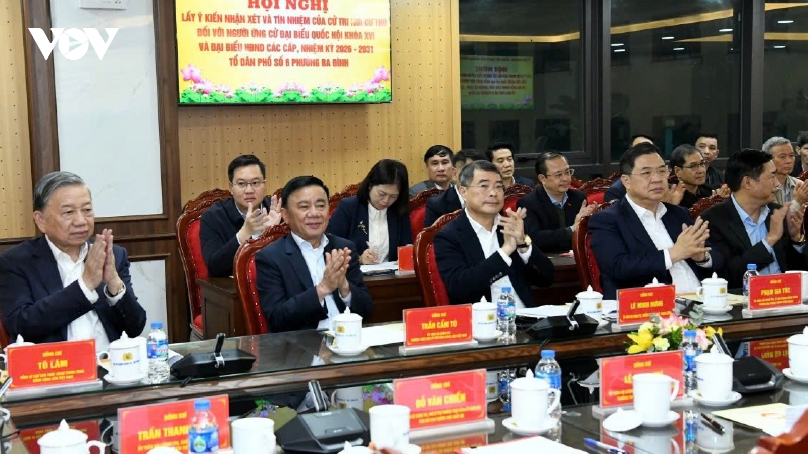 Senior leaders win strong voter support for National Assembly candidacies