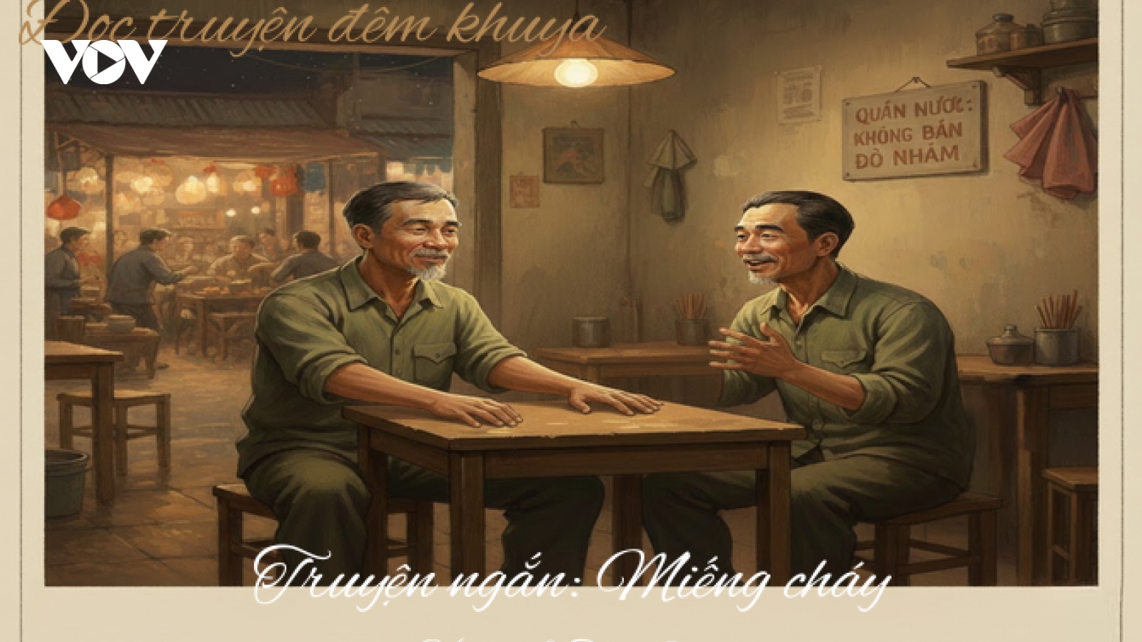 Những mảnh ký ức trong "Miếng cháy" của họa sĩ Lê Thiết Cương