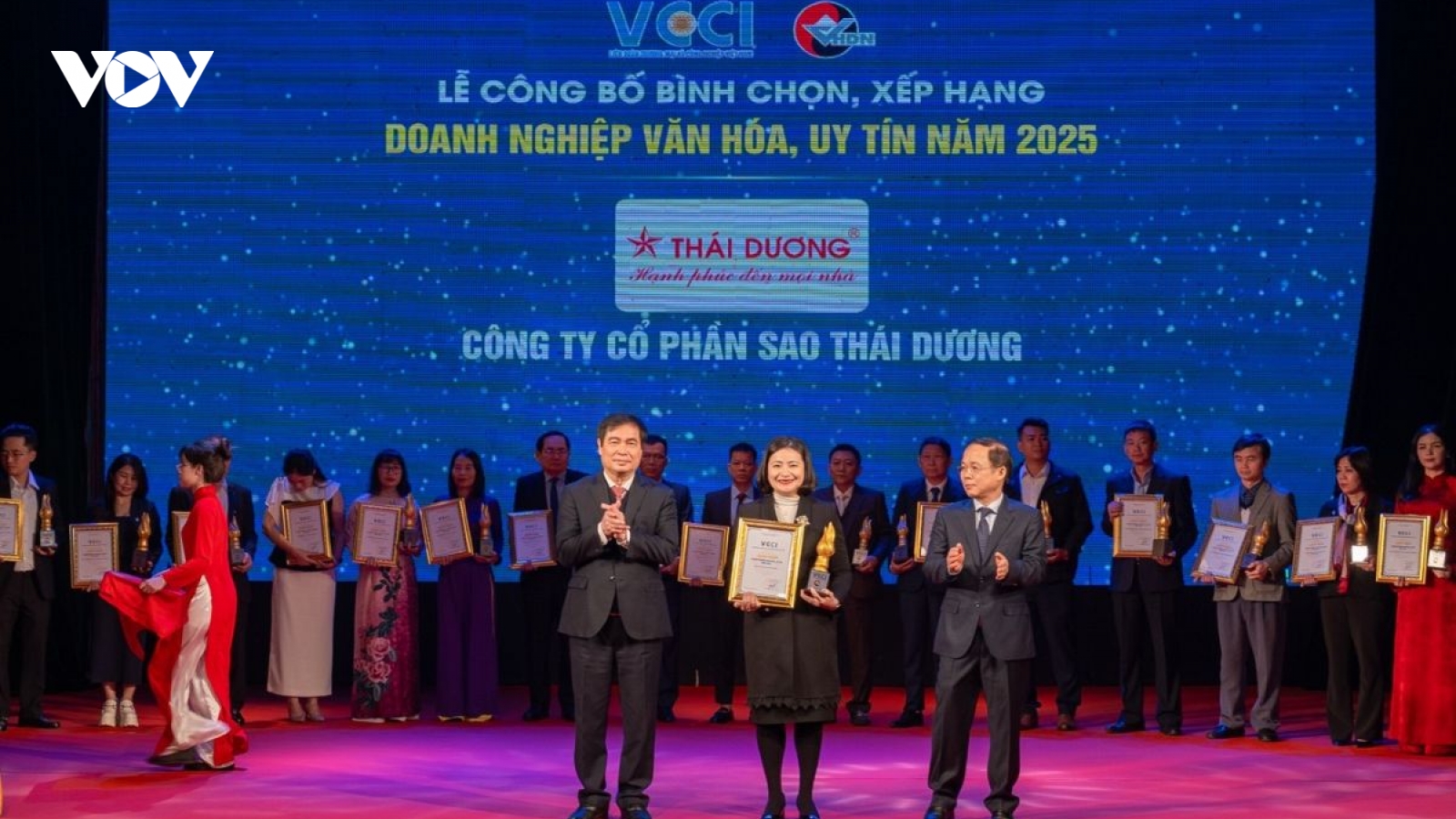 Sao Thái Dương được vinh danh là "Doanh nghiệp văn hóa – uy tín năm 2025"