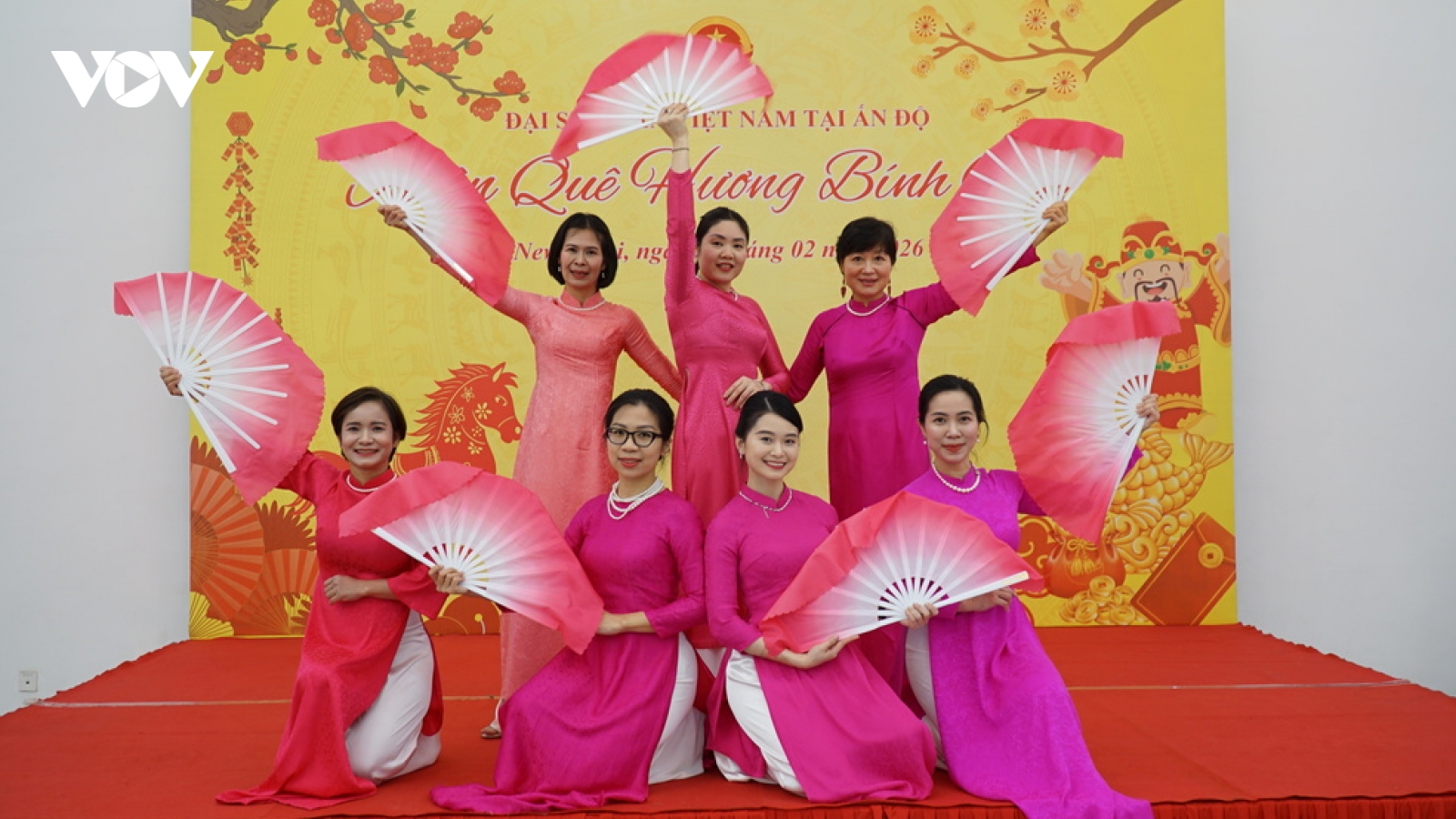 Ấm áp Tết Cộng đồng Xuân Quê hương Bính Ngọ tại Ấn Độ