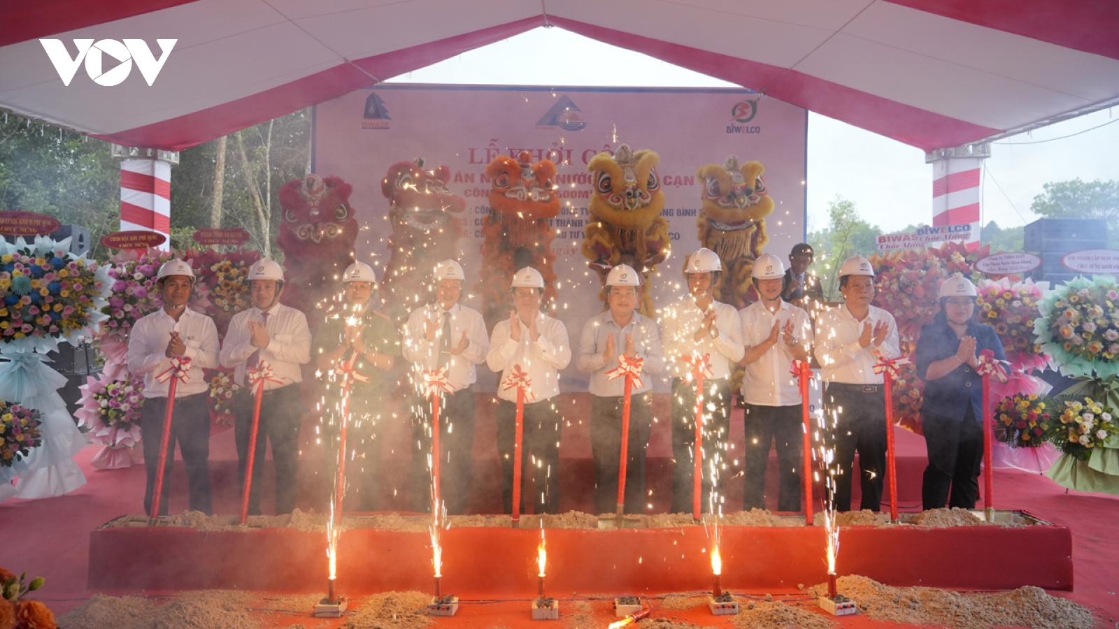 Khởi công 3 dự án nước sạch và xử lý rác thải phục vụ APEC 2027