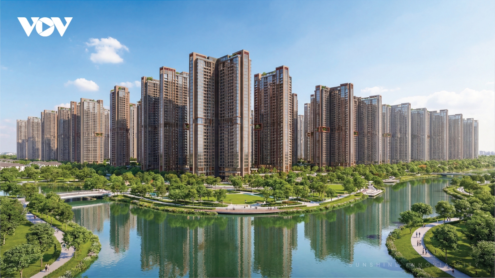 Handico - Sunshine Group - Thái Nam Land khởi công KĐT Bắc Thăng Long Urban City