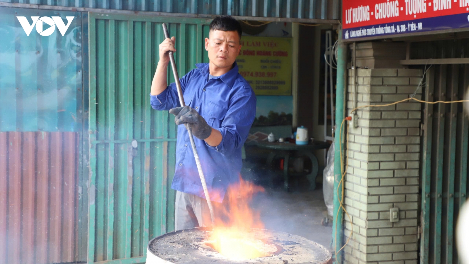 Làng nghề đúc đồng Ý Yên: Từ lò đúc thủ công đến chuỗi giá trị hàng hóa