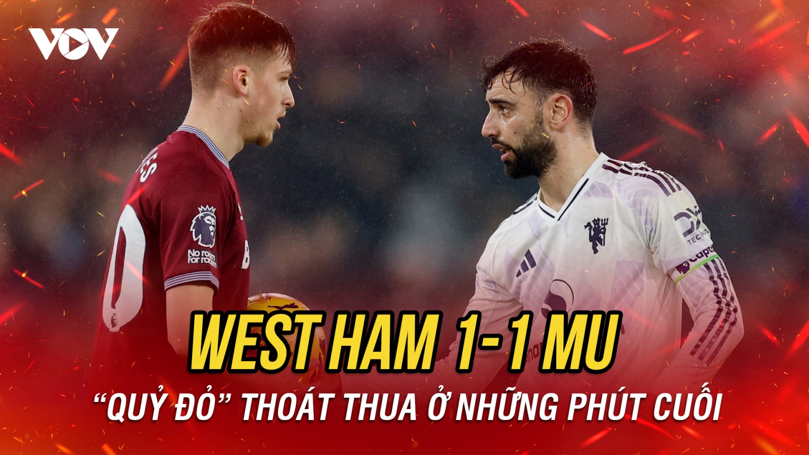 Kết quả ngoại hạng Anh hôm nay 11/2: MU thoát thua ở những phút bù giờ
