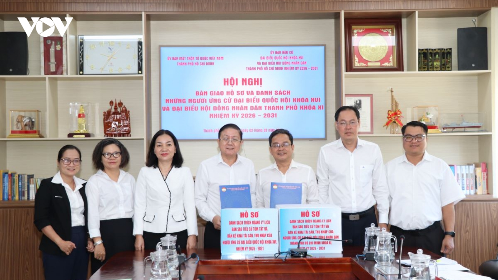 Hoàn thành bàn giao hồ sơ ứng cử, TP.HCM sẵn sàng hiệp thương lần 2