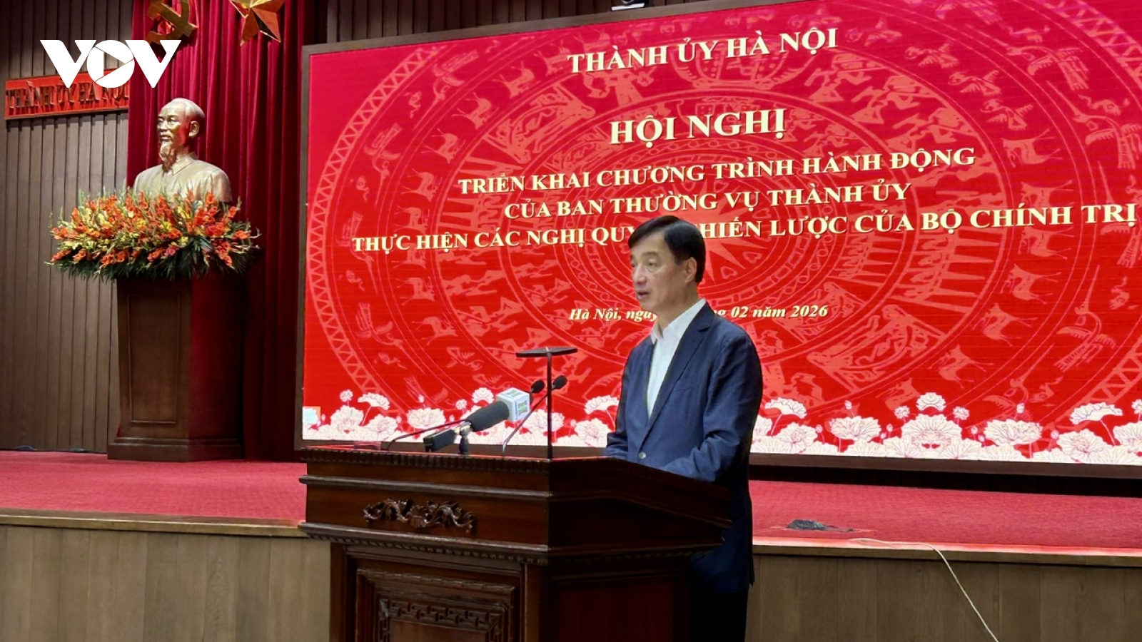 Hà Nội triển khai chương trình hành động thực hiện Nghị quyết của Bộ Chính trị