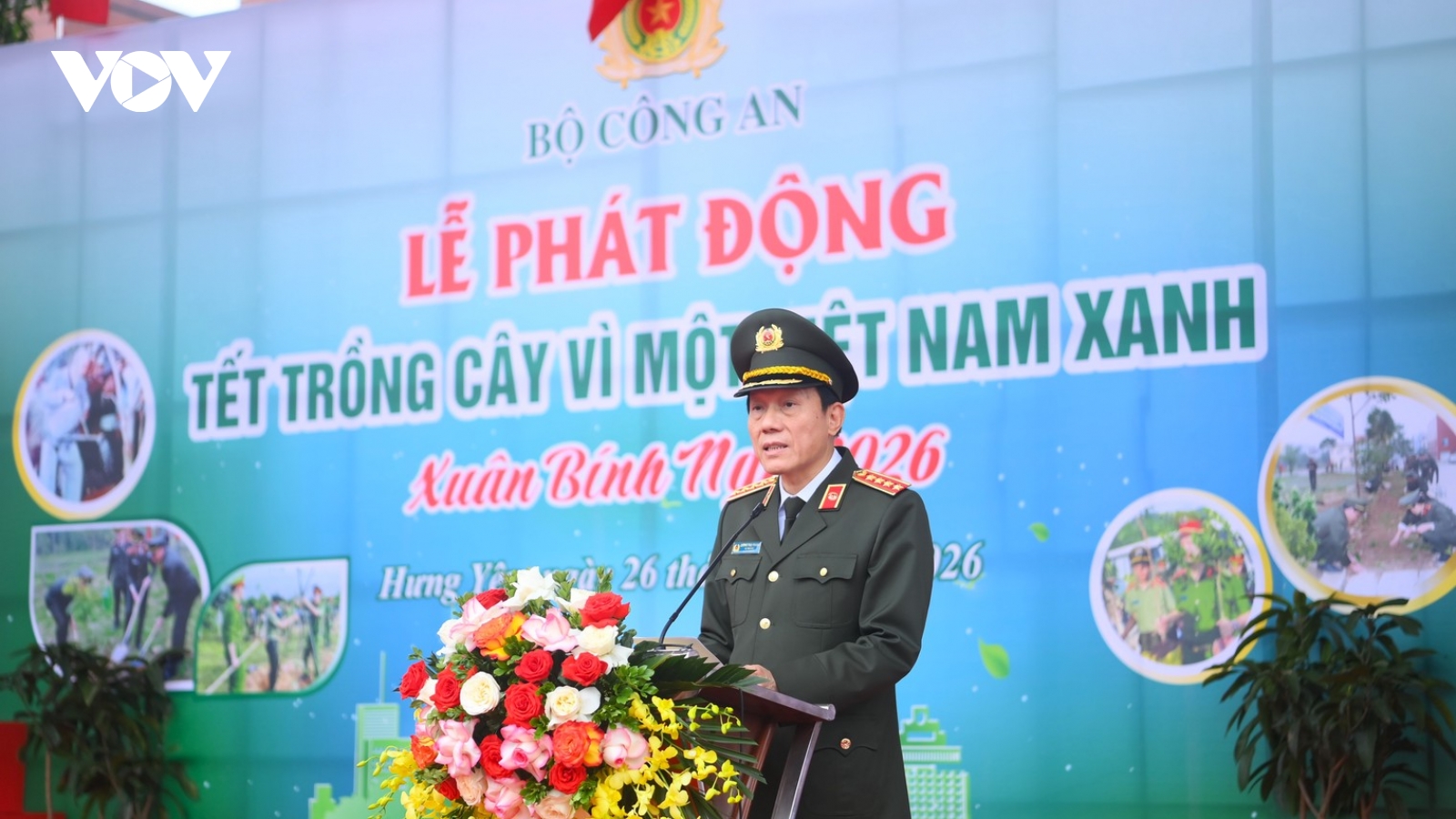 Bộ Công an phát động “Tết trồng cây năm 2026 - Vì một Việt Nam xanh”