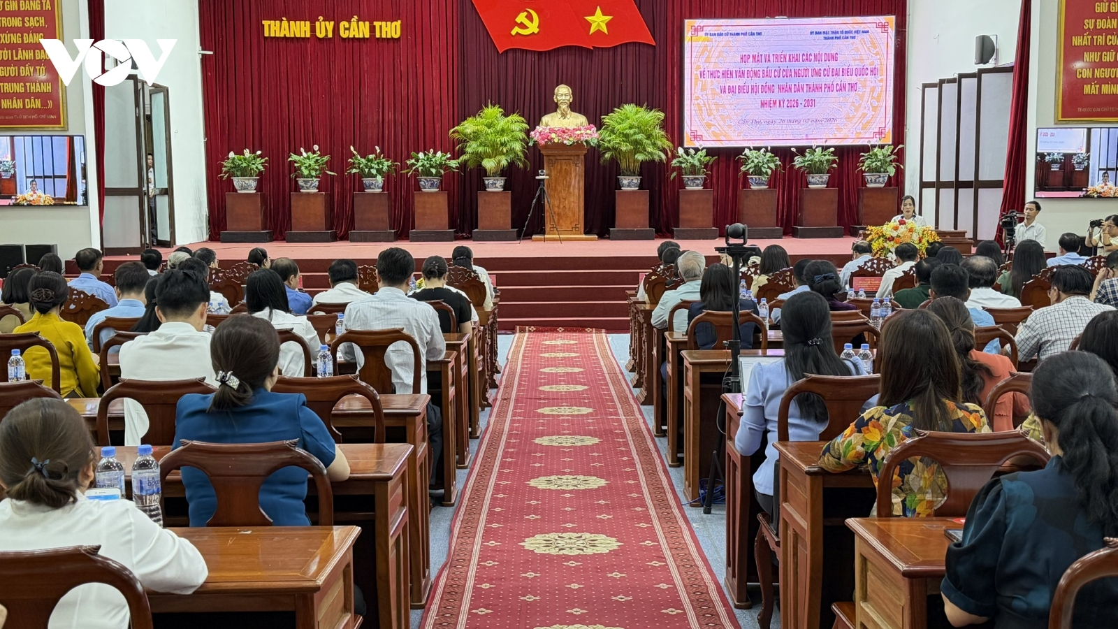 Cần Thơ: Triển khai vận động bầu cử ĐBQH và HĐND nhiệm kỳ 2026-2031