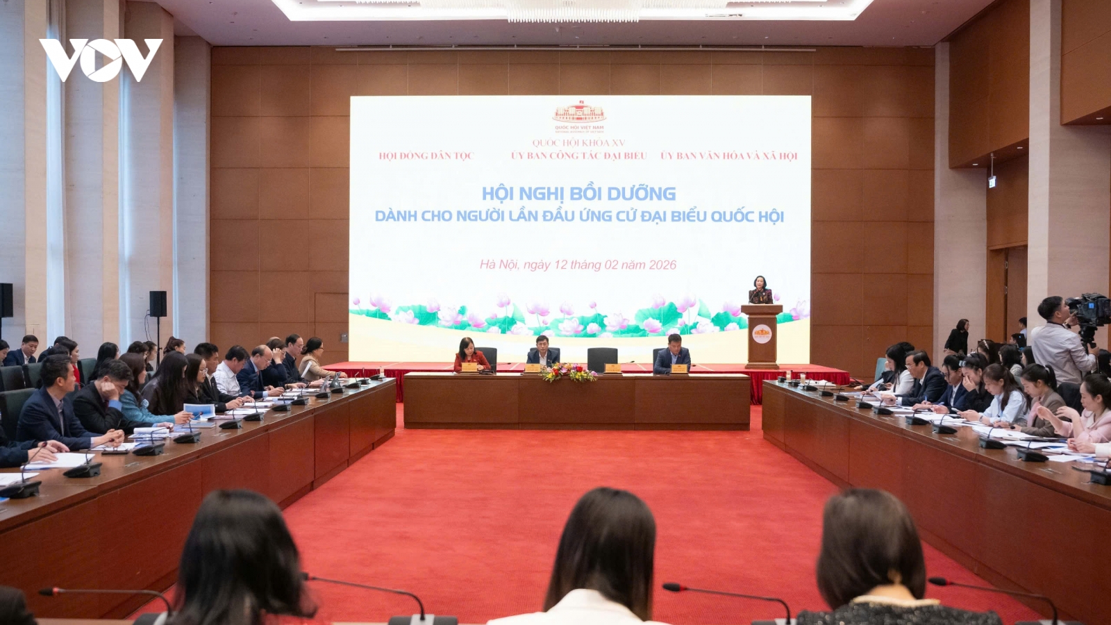 Hội nghị bồi dưỡng dành cho người lần đầu ứng cử đại biểu Quốc hội