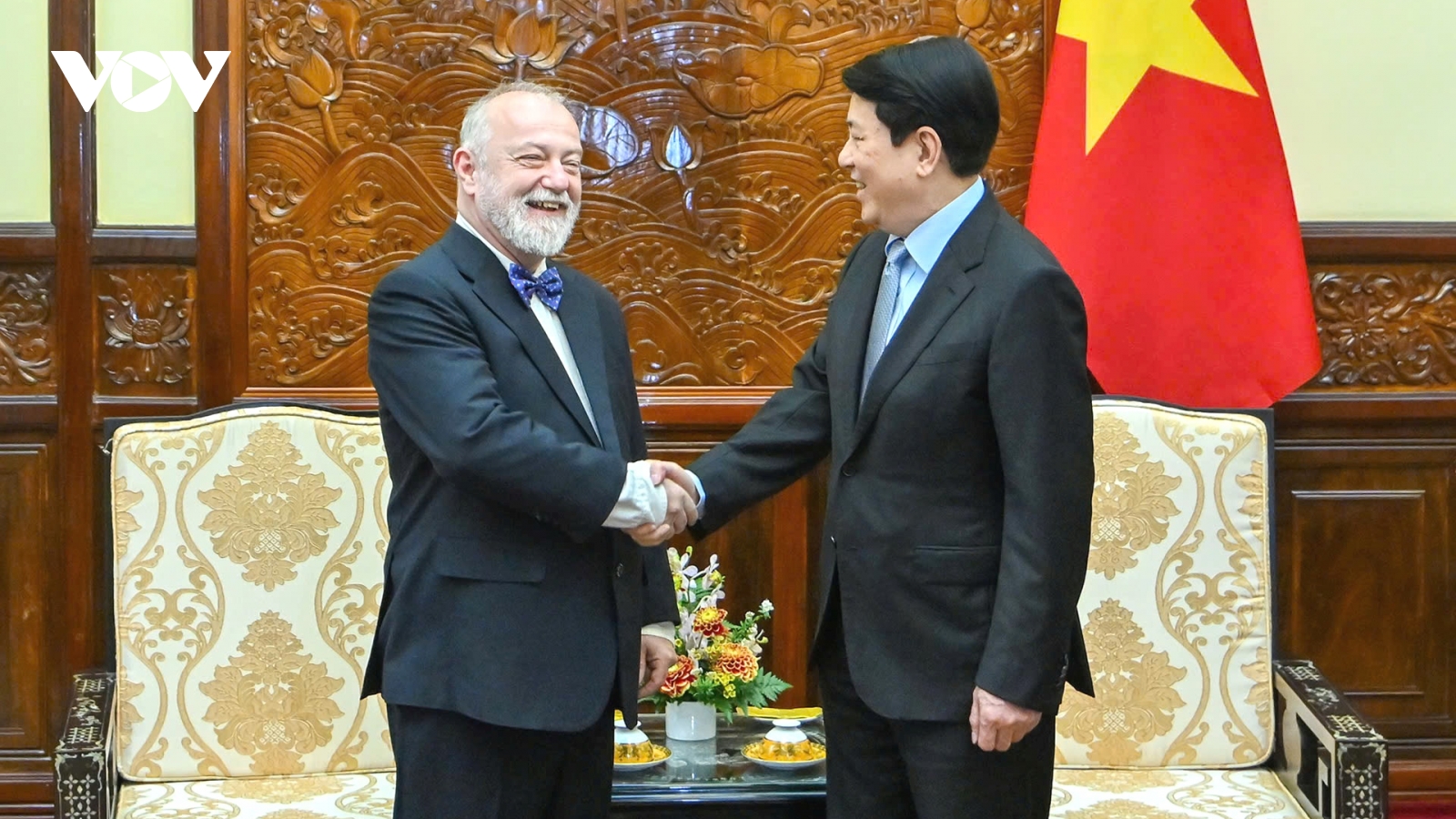 Chủ tịch nước Lương Cường tiếp Đại sứ Cộng hòa Séc đến chào từ biệt