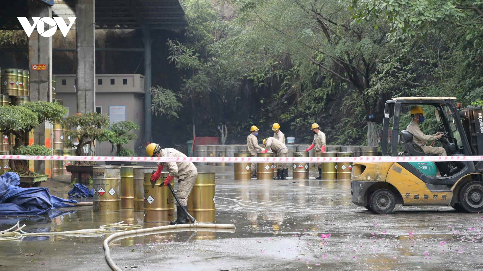 Một dây chuyền tại nhà máy phốt pho hoạt động trở lại sau sự cố nổ bồn ở Lào Cai