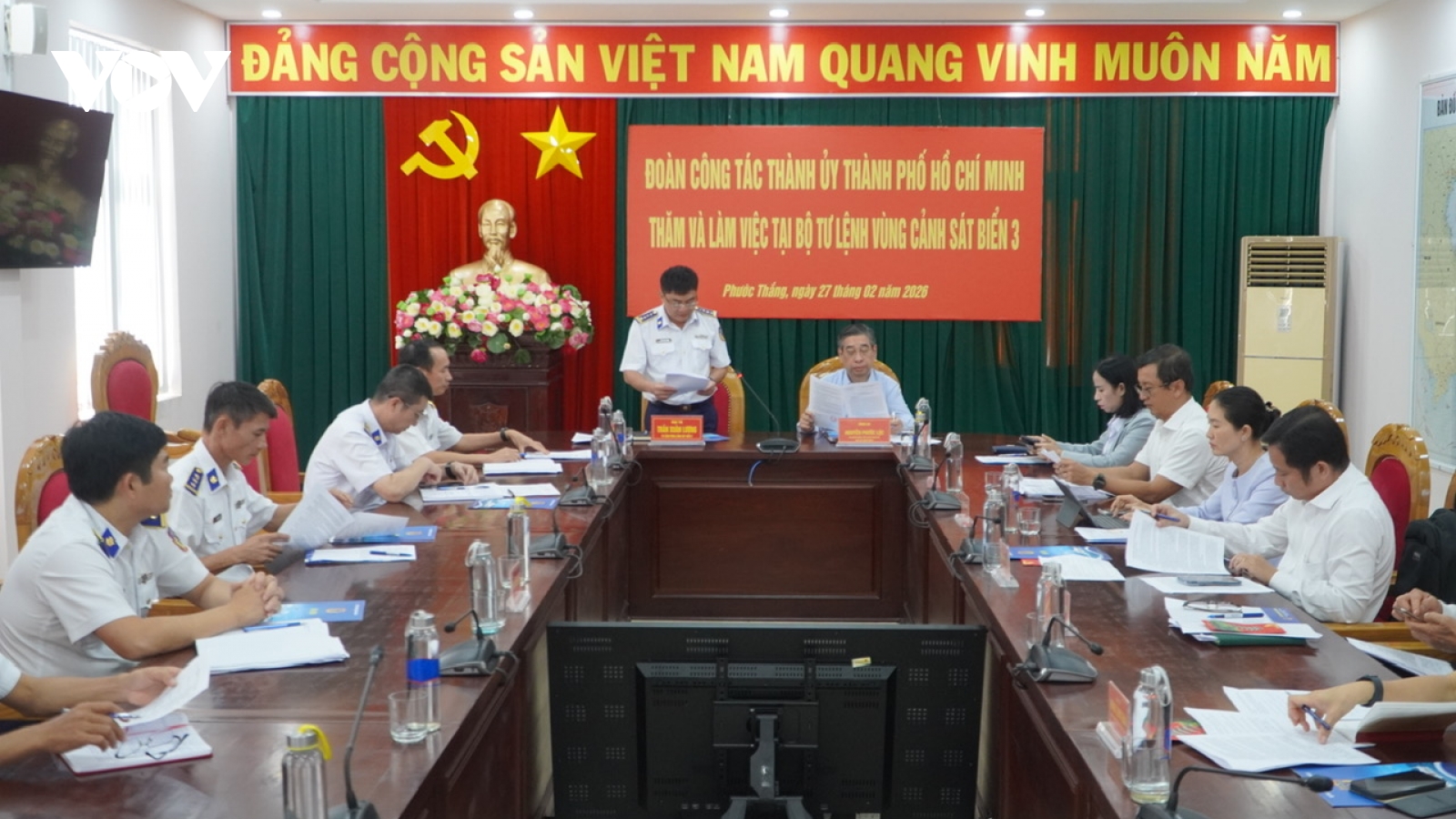 TP.HCM sẽ đồng hành cùng cảnh sát biển trong không gian phát triển mới