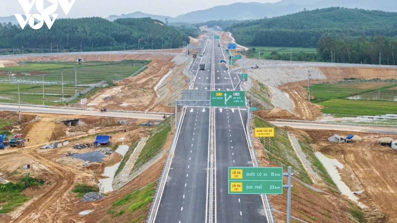 Sớm khai thác cao tốc Quảng Ngãi – Hoài Nhơn phục vụ Tết Nguyên đán