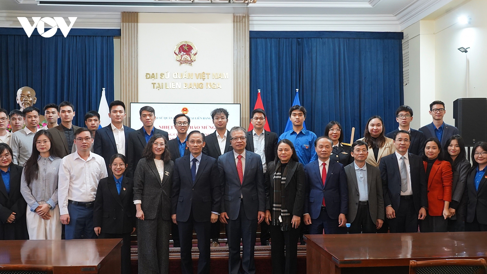 Đặc phái viên của Tổng Bí thư Tô Lâm gặp gỡ cộng đồng người Việt tại Nga