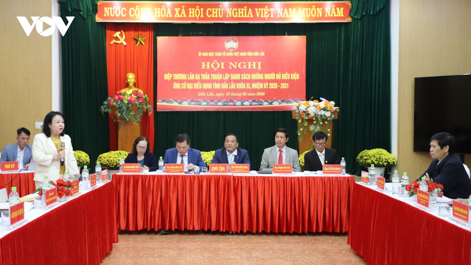 Đắk Lắk chốt danh sách ứng cử đại biểu Quốc hội và HĐND tỉnh