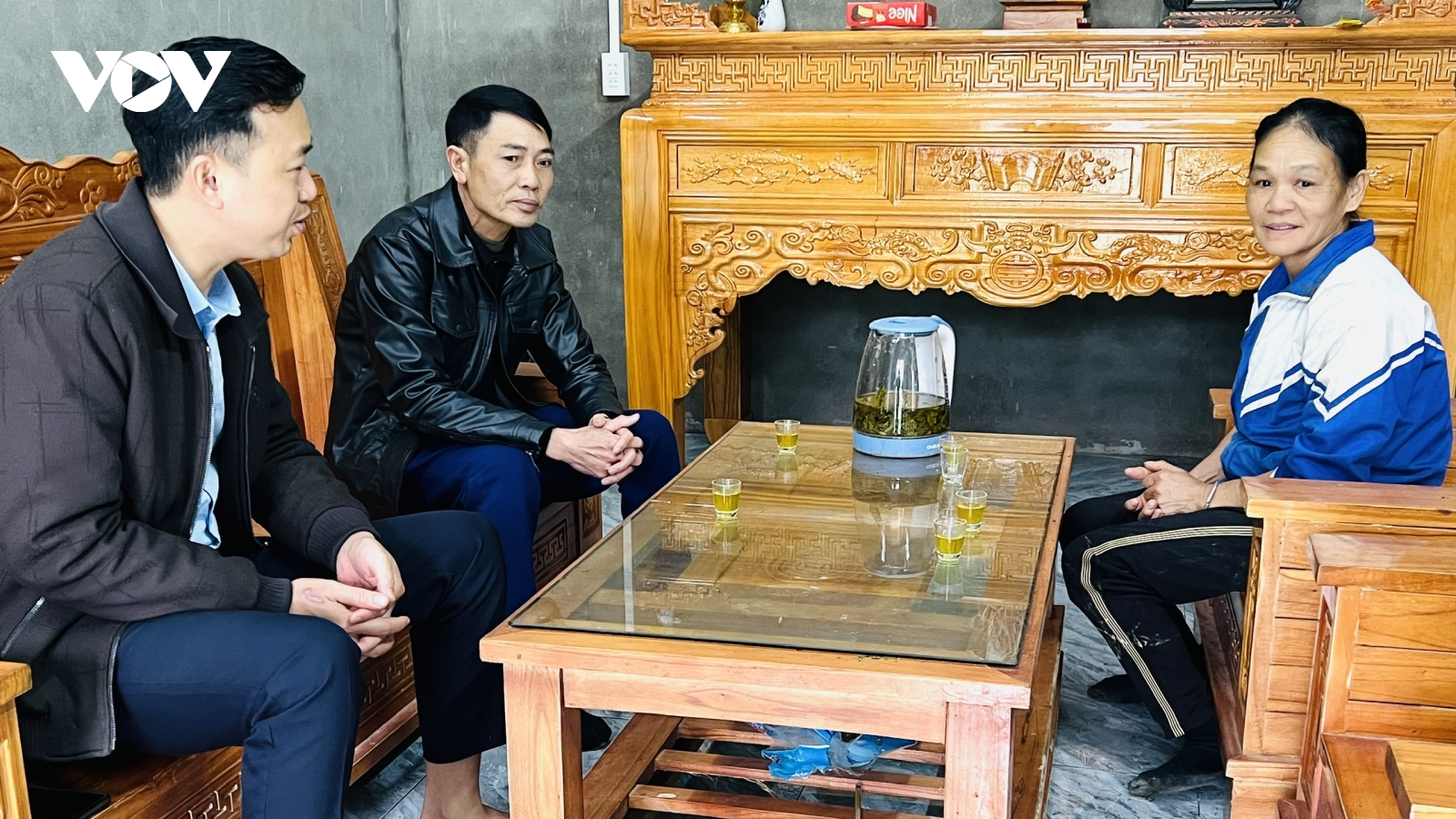 Vùng lũ Việt Hồng đón xuân sang