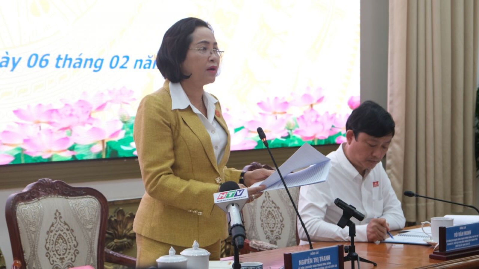 Phó Chủ tịch Quốc hội Nguyễn Thị Thanh kiểm tra công tác bầu cử tại TP.HCM