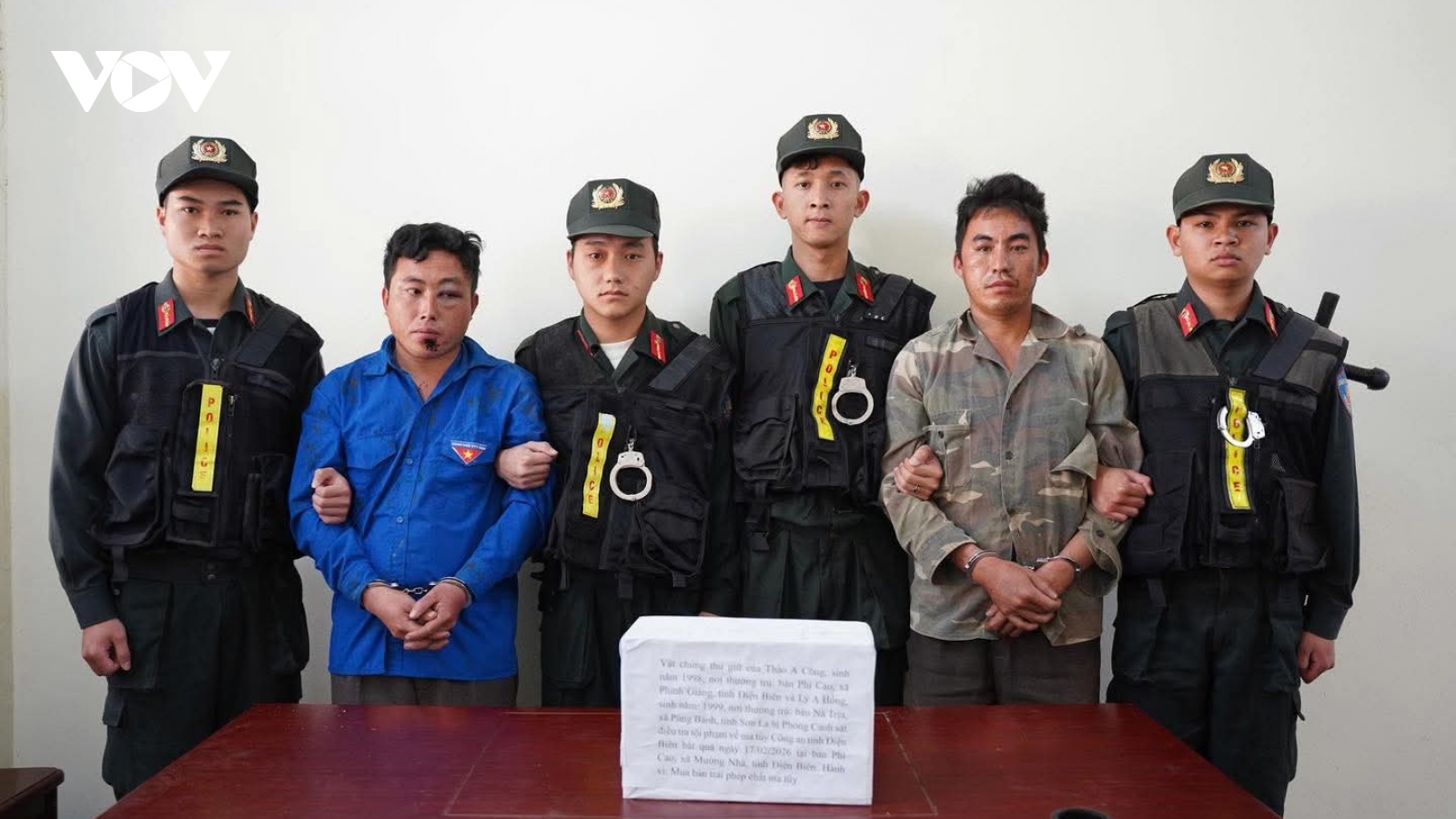 Phá chuyên án ma túy lớn, thu giữ 5 bánh heroin ở Điện Biên trong ngày đầu xuân